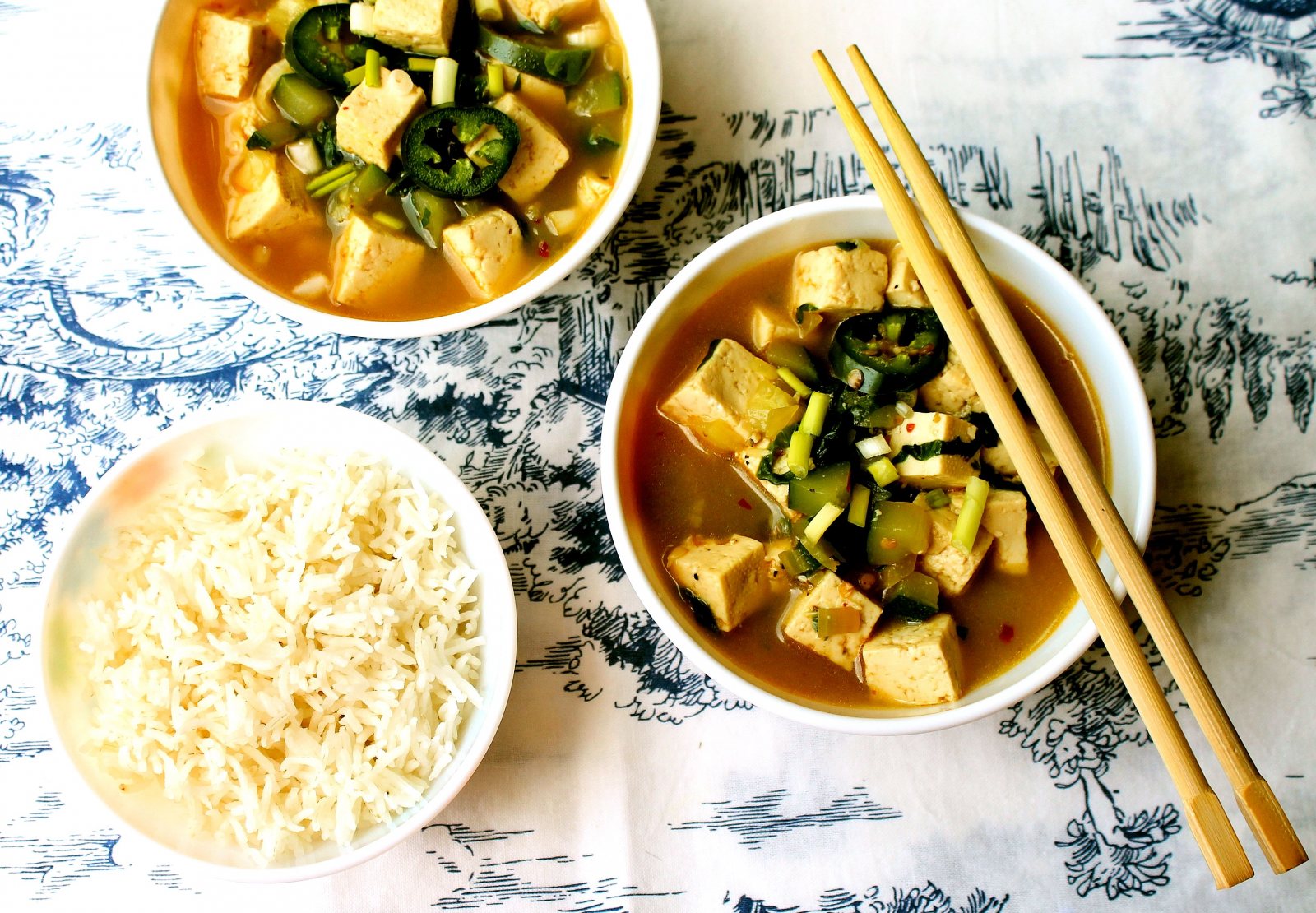 Korean Stew Recipe With Tofu & Vegetables