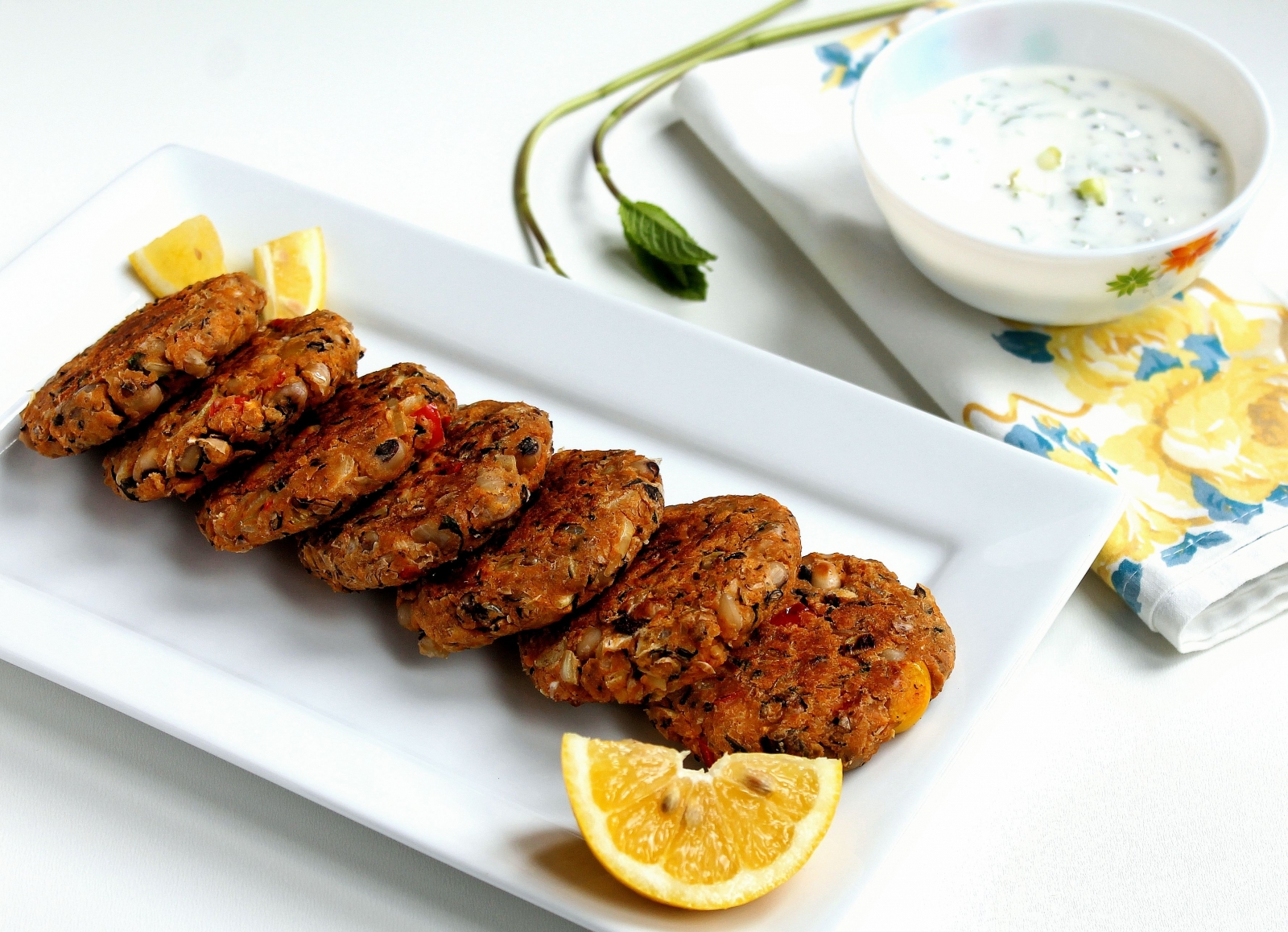 Lobia Kebabs Recipe (Black Eyed Bean Patties)