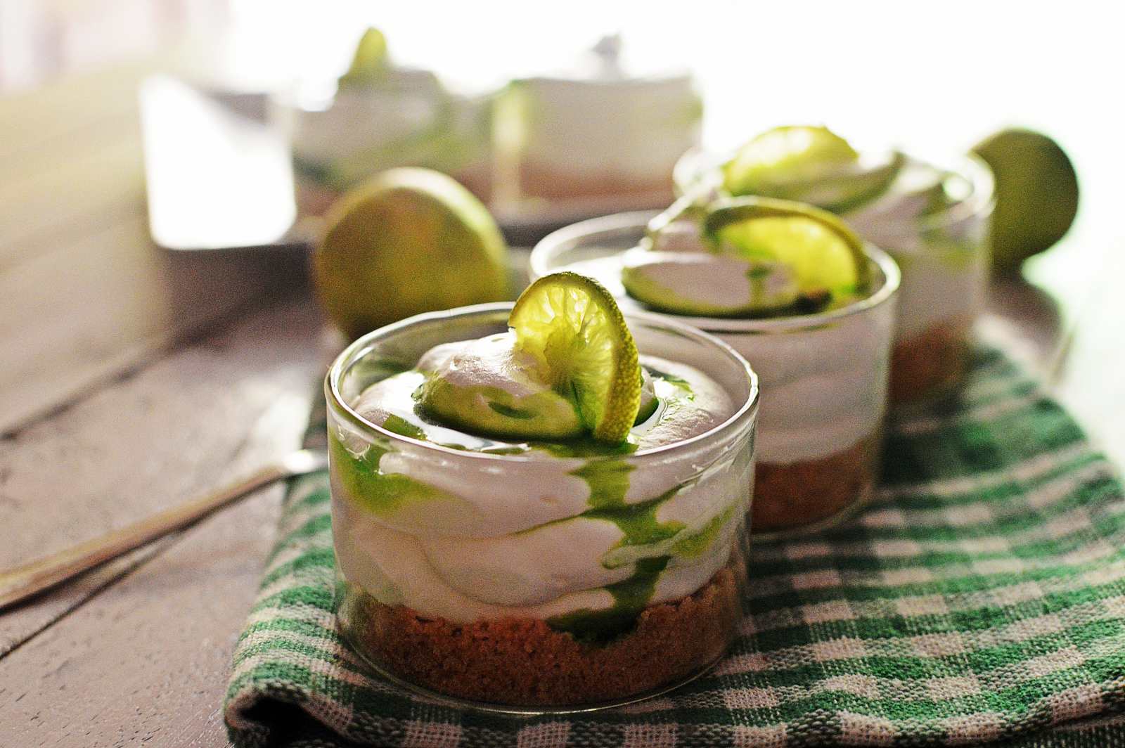 Mini Key Lime Pie Recipe (No Bake And Eggless) Mini Key Lime Pie Recipe (No Bake And Eggless)