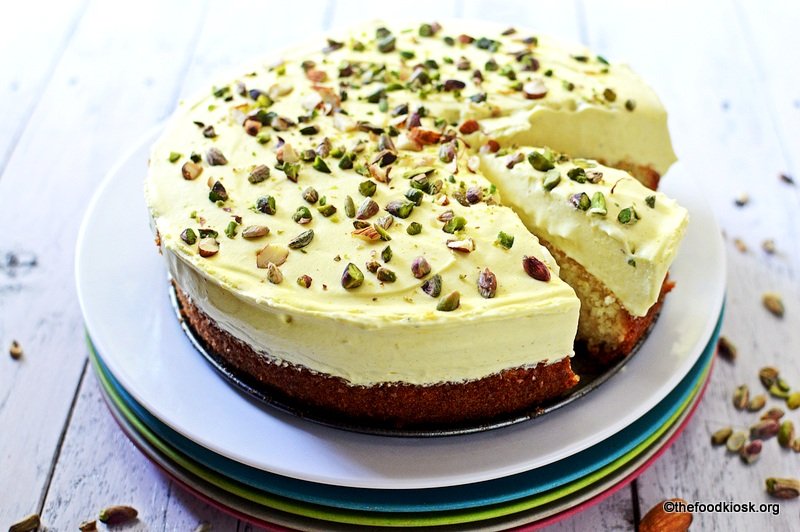 Thandai Mousse Cake Recipe With A Delicious Cardamom Sponge