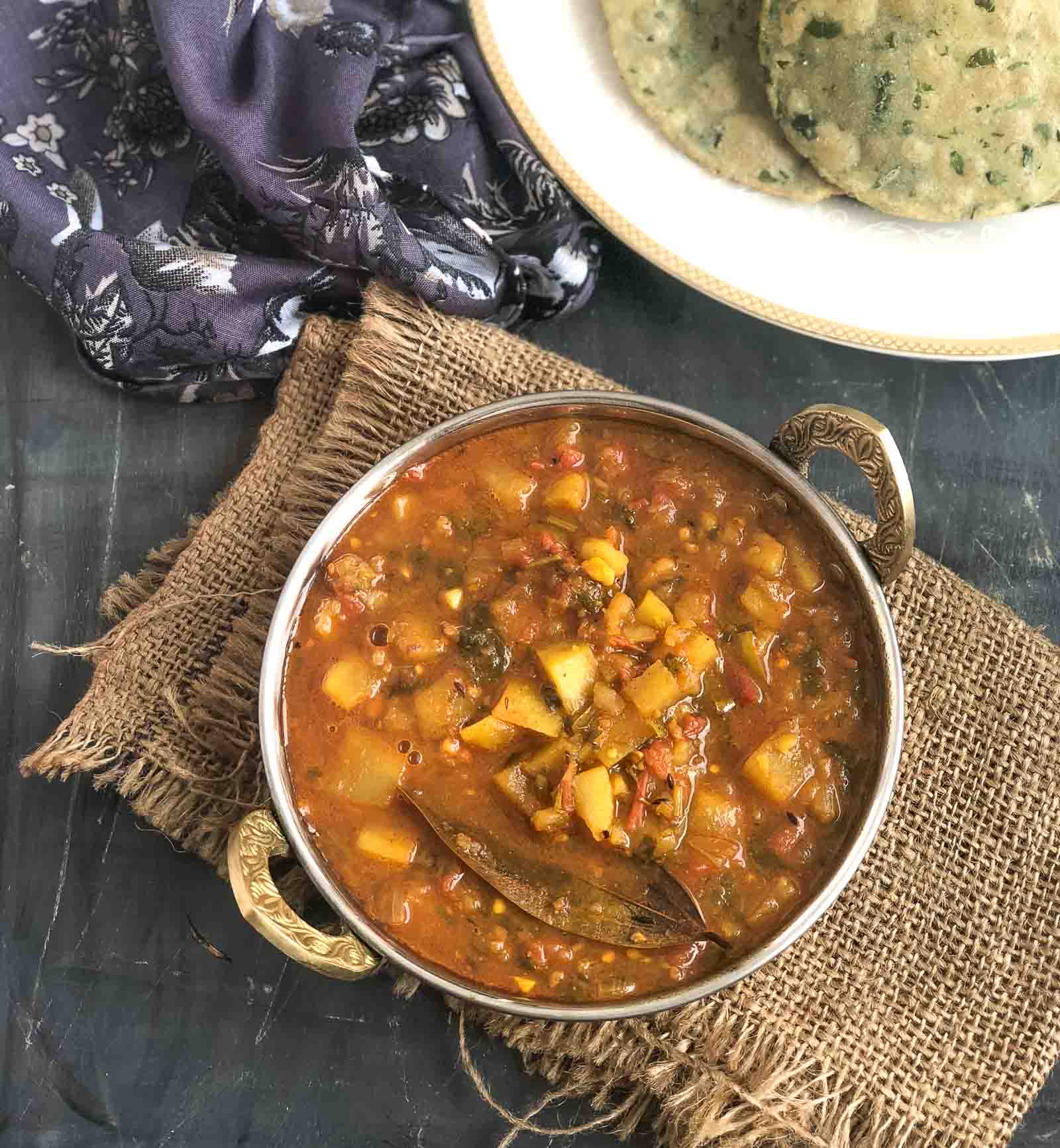 Aloo Raswala Sabzi Recipe Aloo Raswala Sabzi Recipe