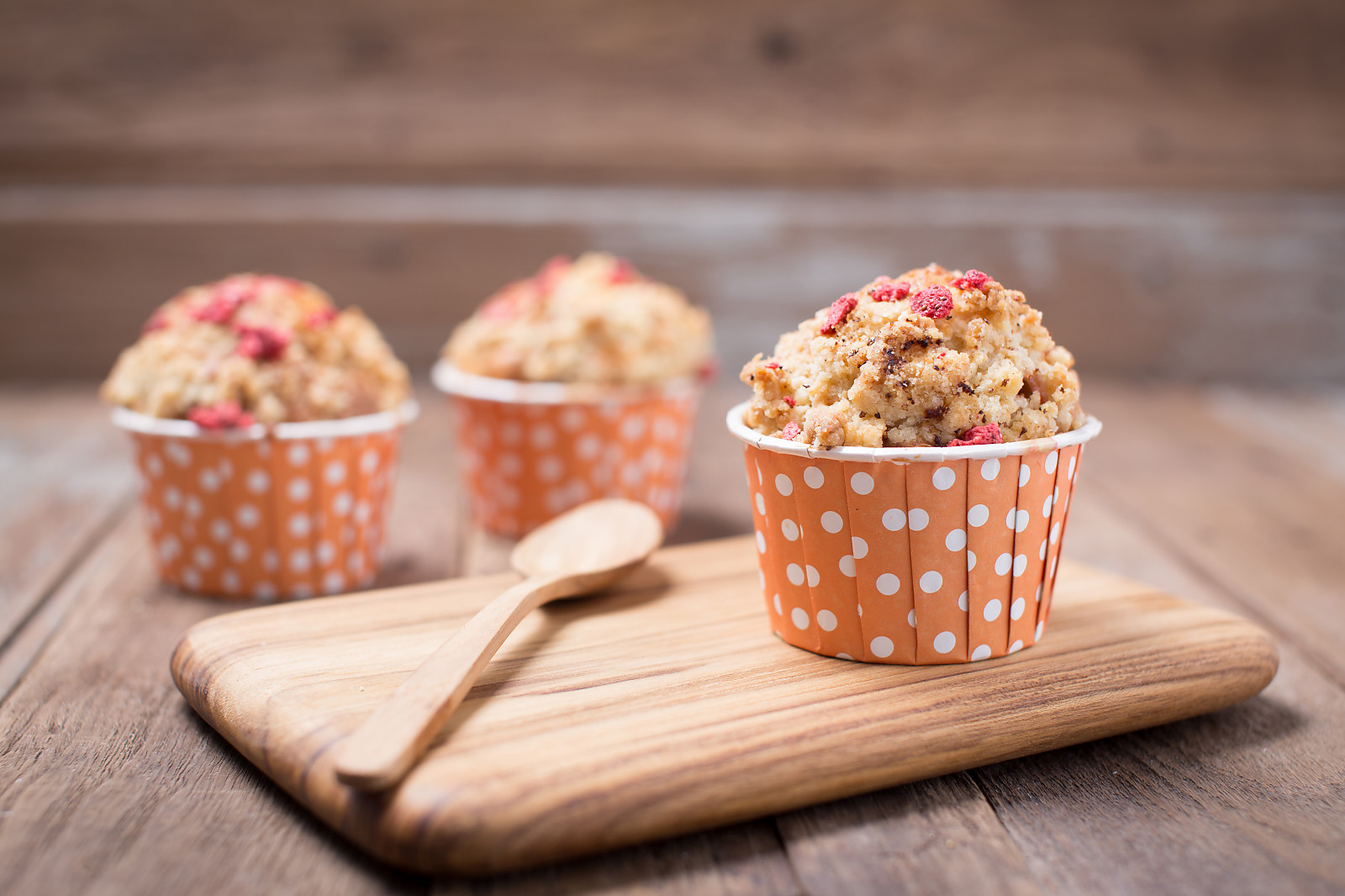 Whole Wheat Strawberry Banana Muffins Recipe