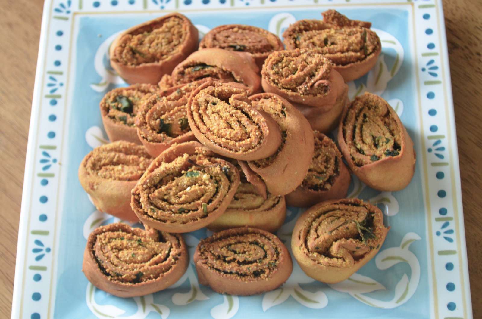 Baked Bhakarwadi Recipe