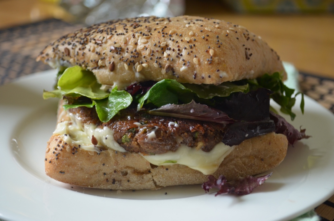 Five Spice Bean Burger Recipe