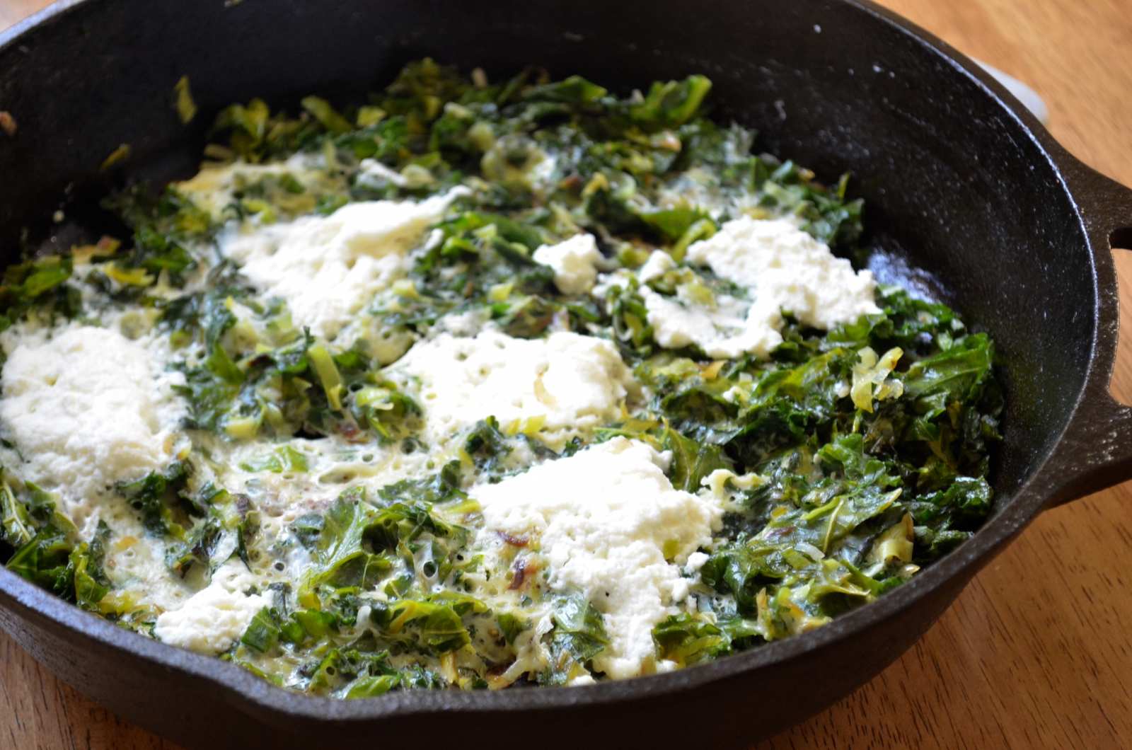 Kale & Leeks Frittata Recipe 
