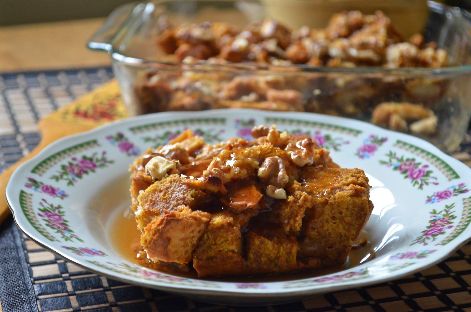 Overnight Pumpkin French Toast Baked Casserole Recipe