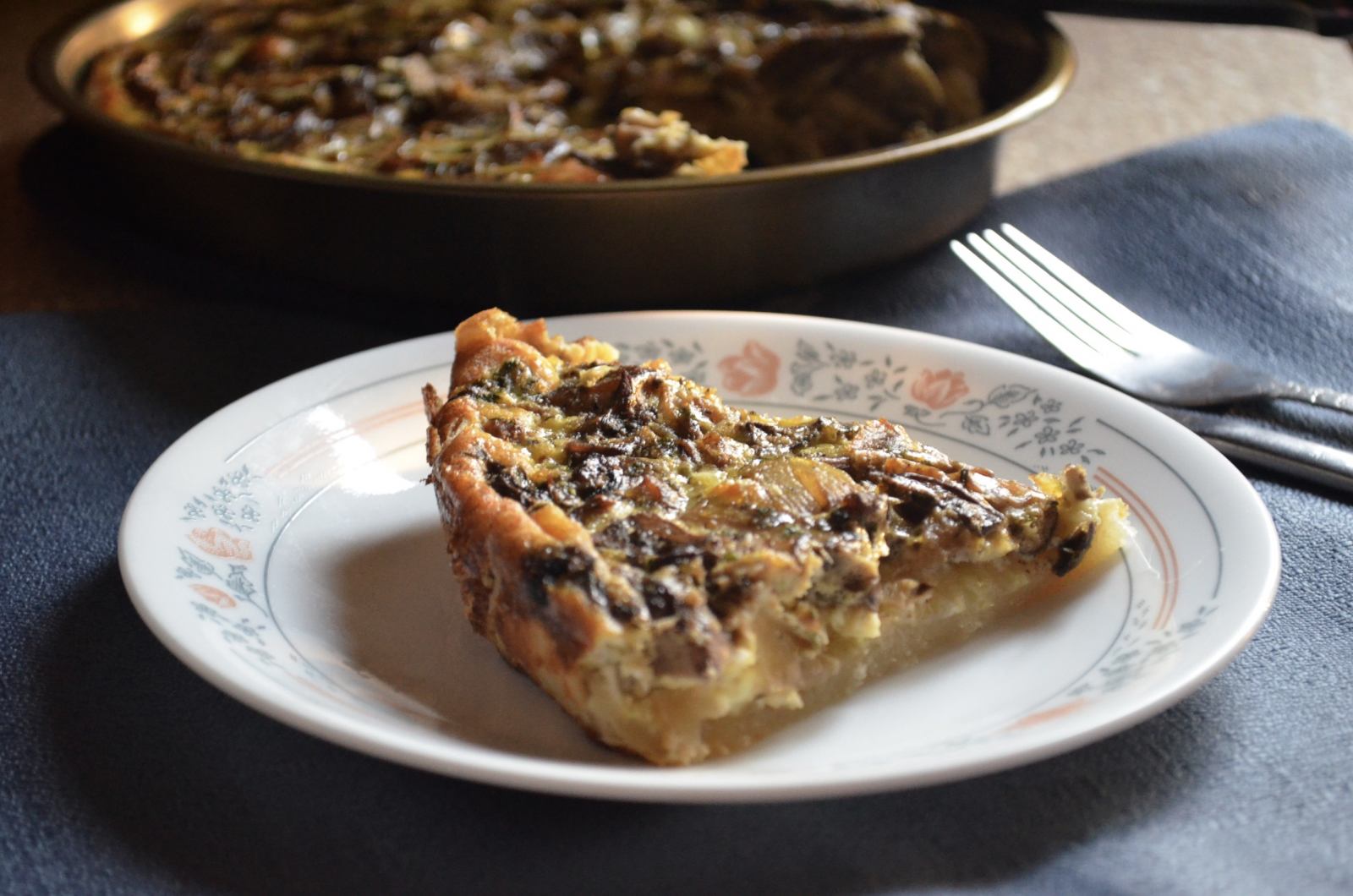 Mushroom Quiche Recipe