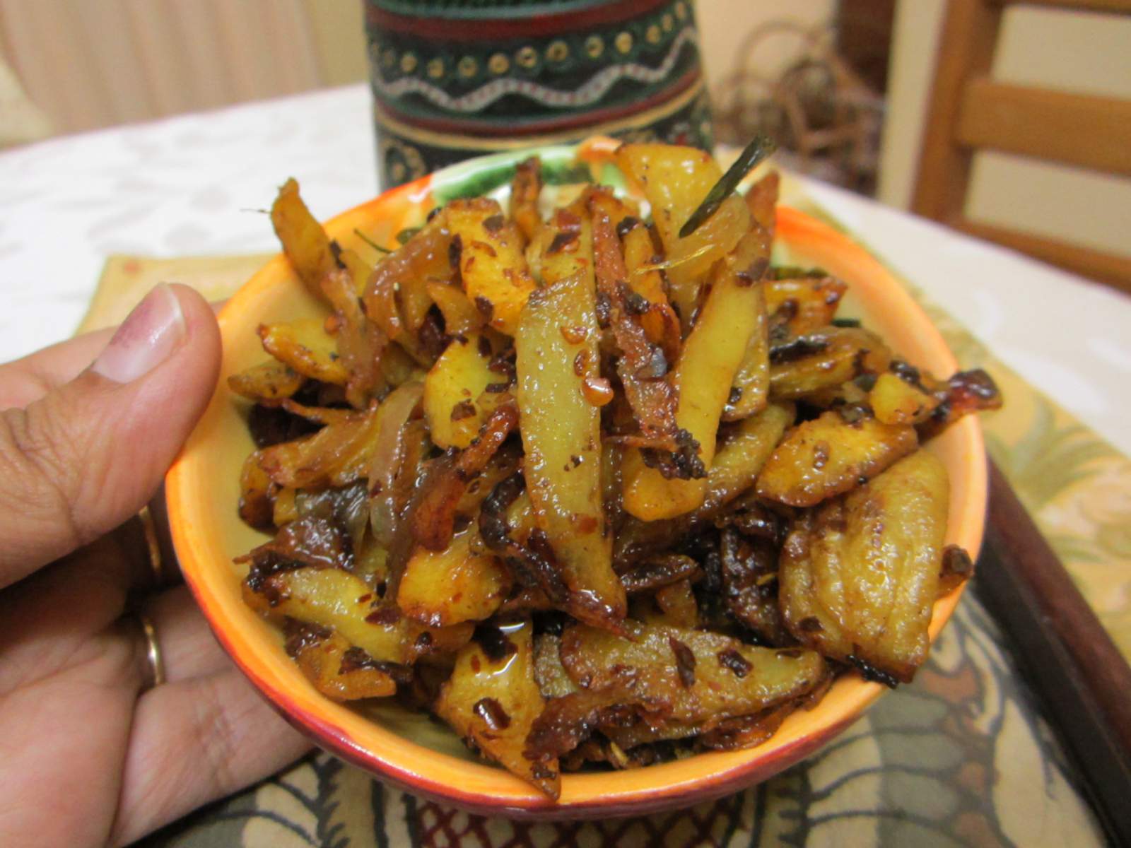 बेक्ड चाइनीज़ आलू रेसिपी - Baked Chinese Potato Recipe