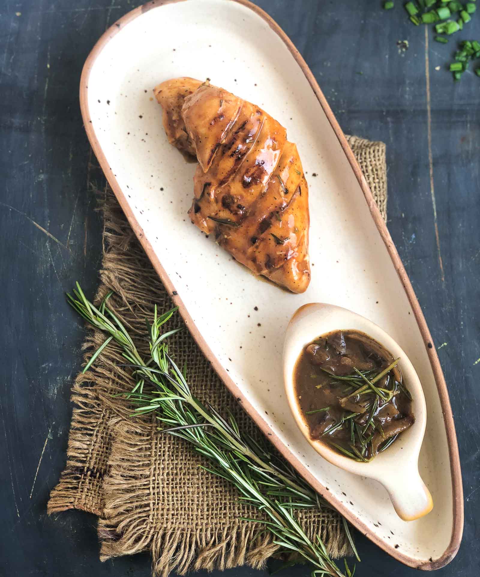 Caramelised Onion Rosemary Chicken Recipe 