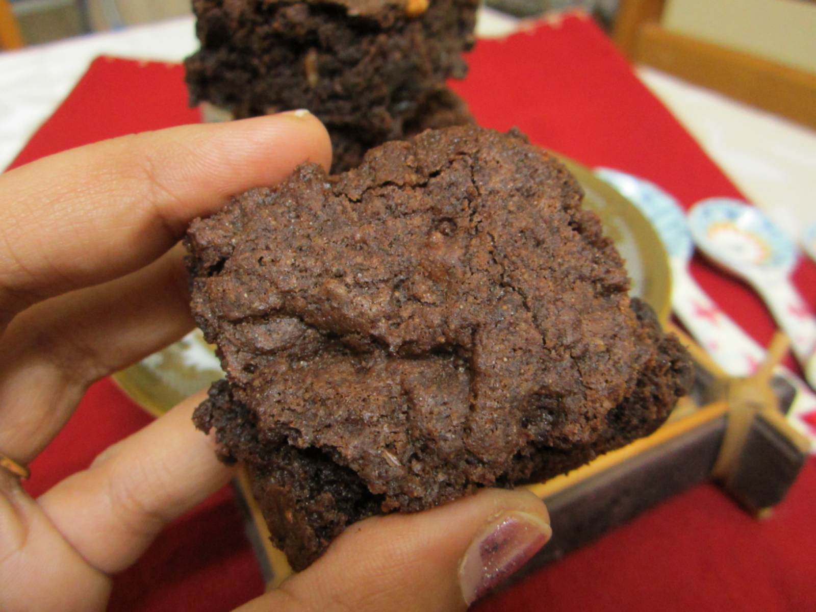 Ragi (Finger Millet) Chocolate Brownie Recipe