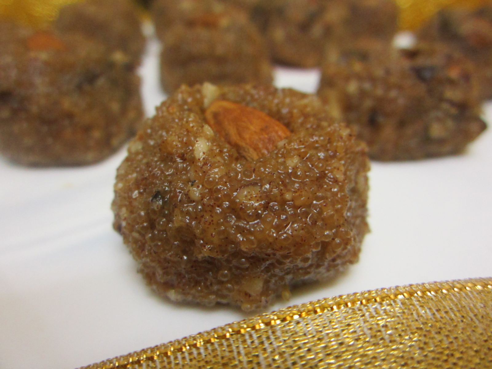 Guilt-free Amaranth, Dates and Almond Ladoo Recipe Guilt-free Amaranth, Dates and Almond Ladoo Recipe