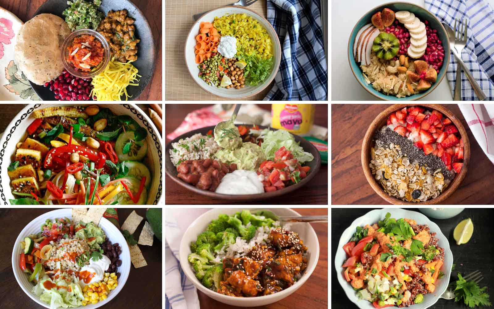 18 Meal Bowls You Can Serve For Breakfast, Lunch Or Dinner by