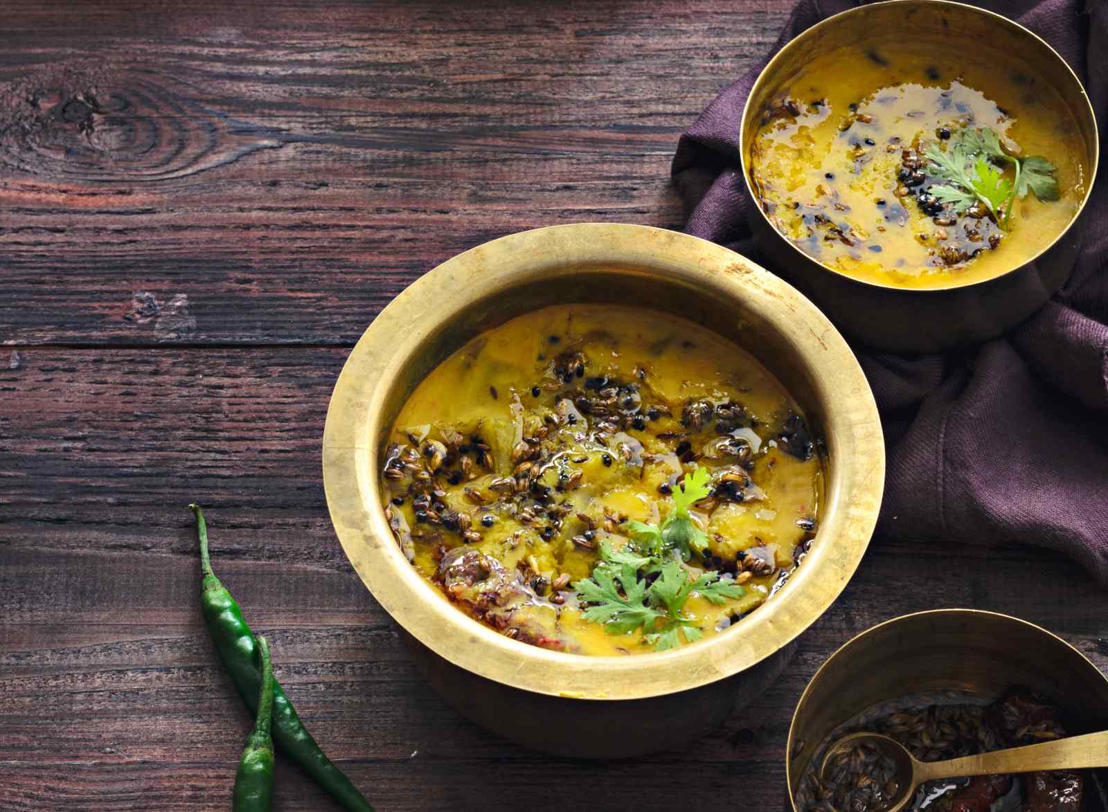 Green Mango Masoor Dal Recipe