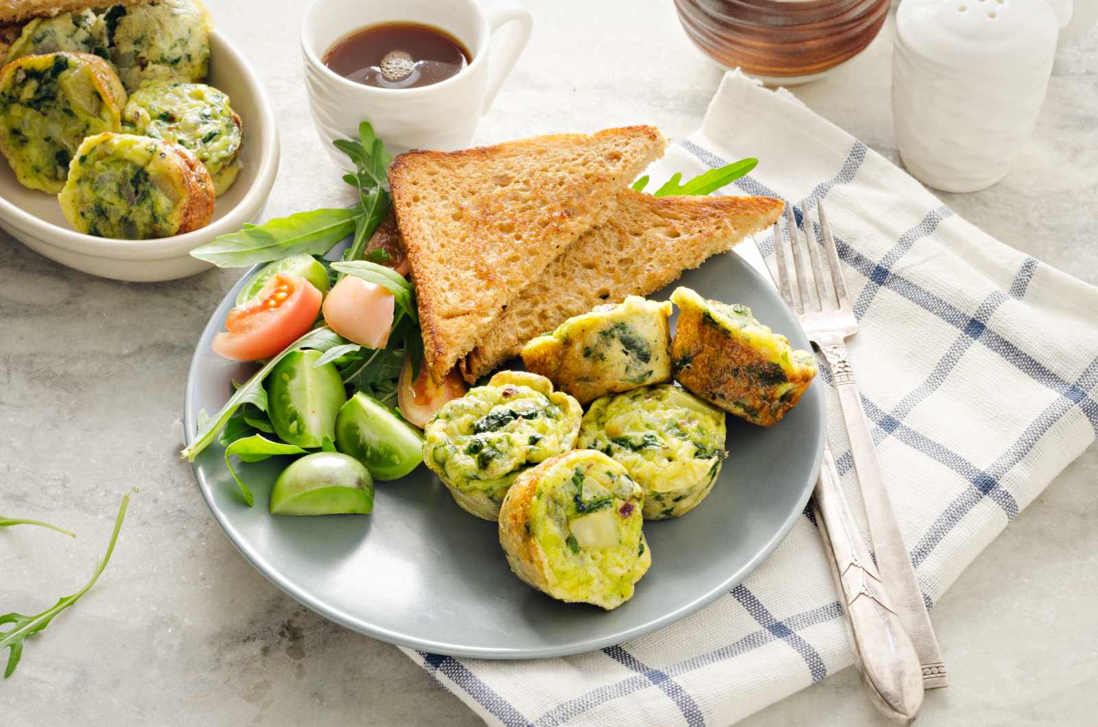 Spinach Potato Frittata Bites Recipe Spinach Potato Frittata Bites Recipe