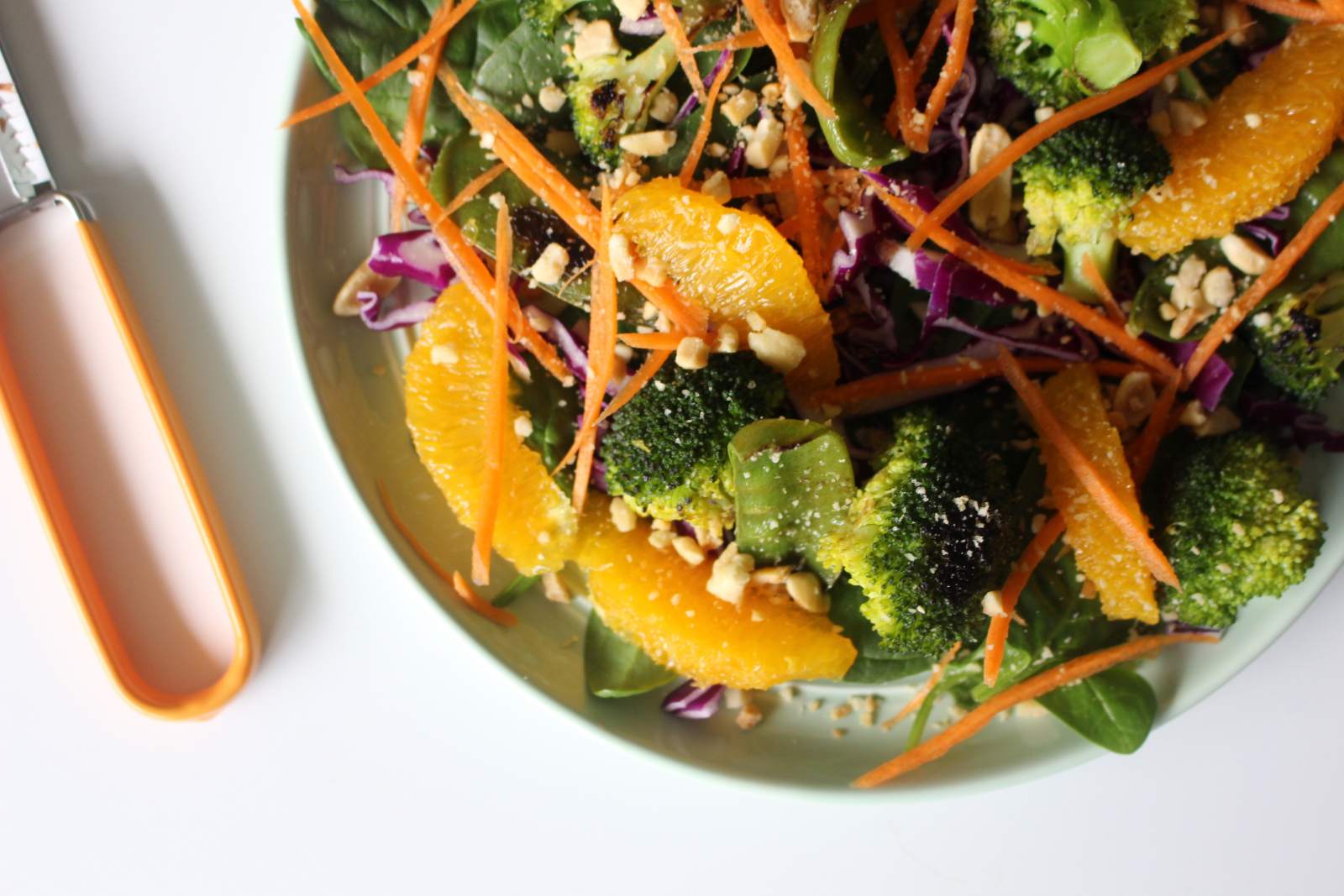 Broccoli Orange Asian Salad Recipe