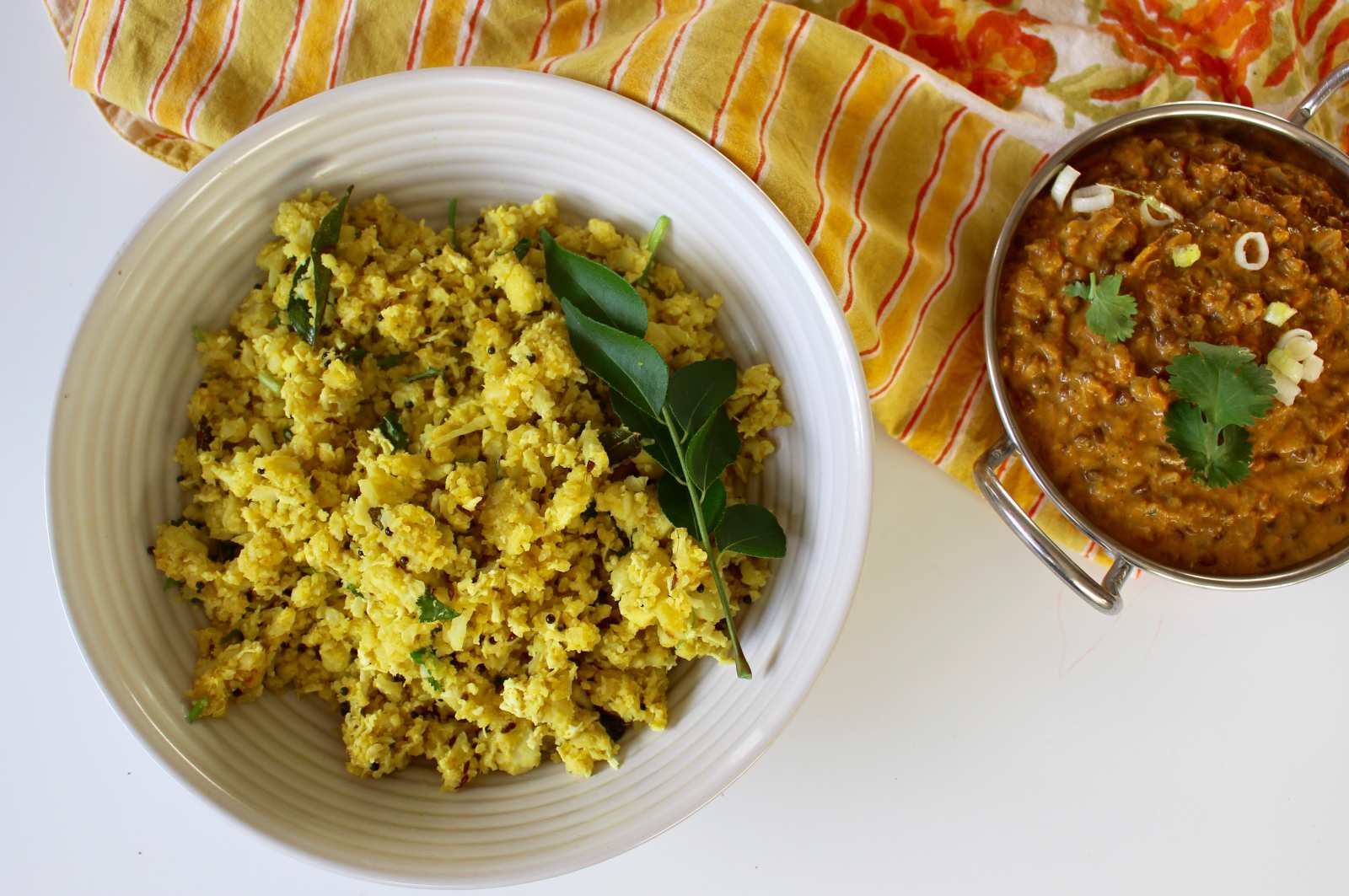 Cauliflower Rice and Lentil Curry Recipe