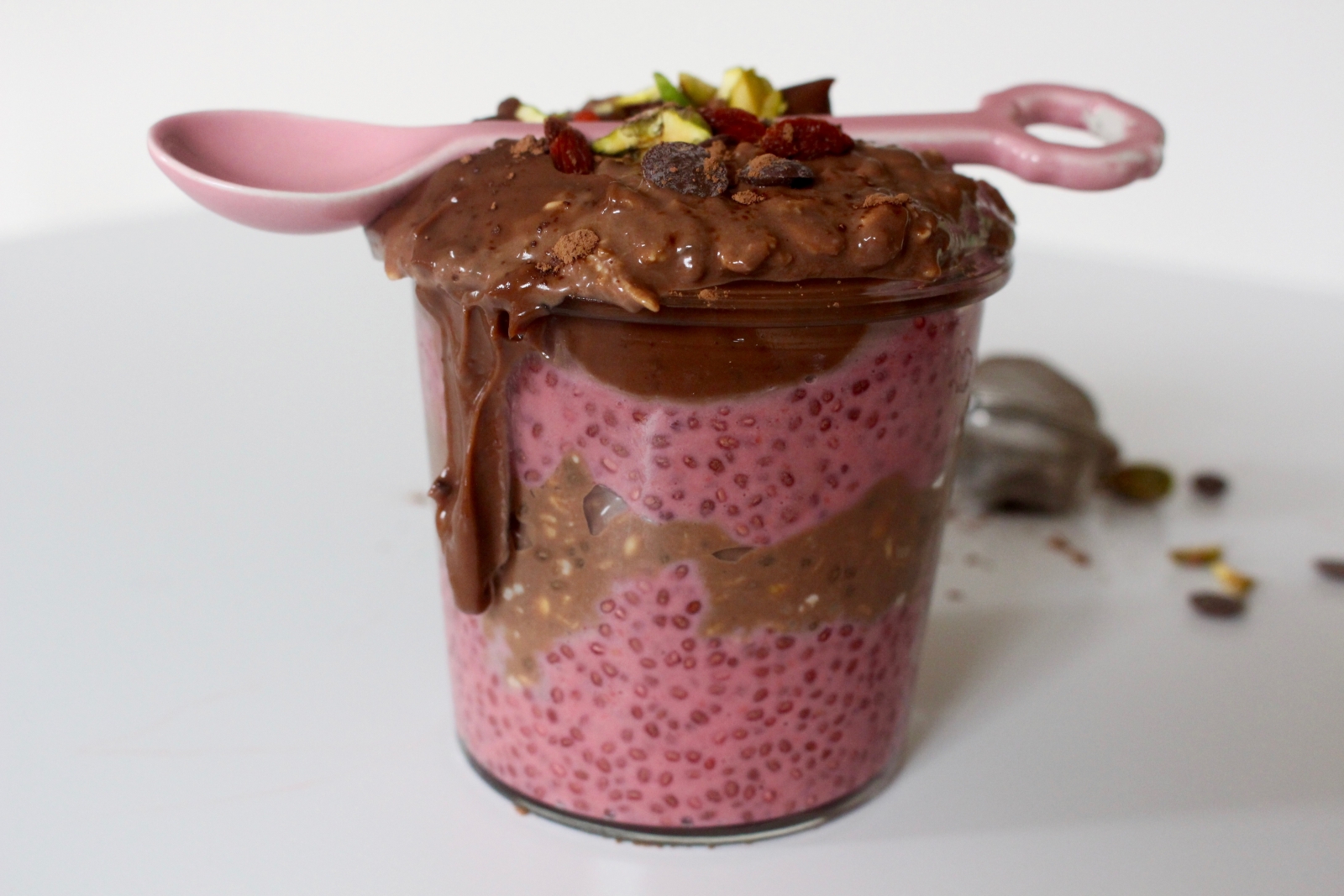 Choco Berry Chia Parfait Recipe