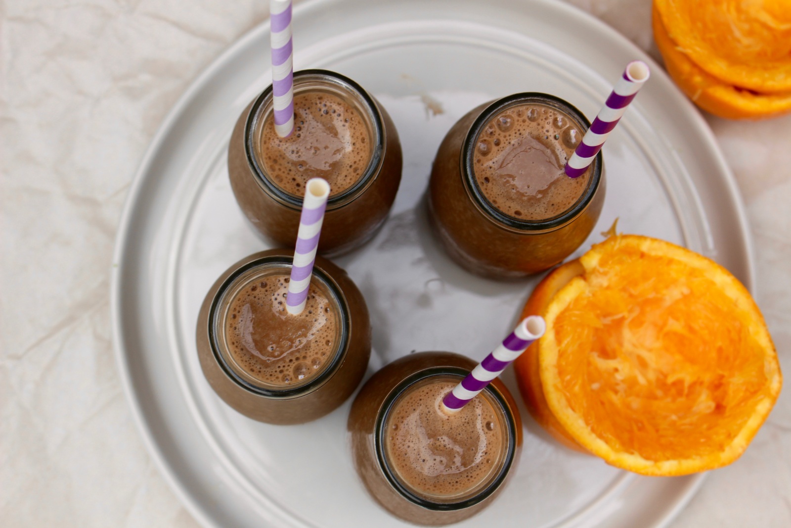 Chocolate & Orange Smoothie with Pea Protein Recipe