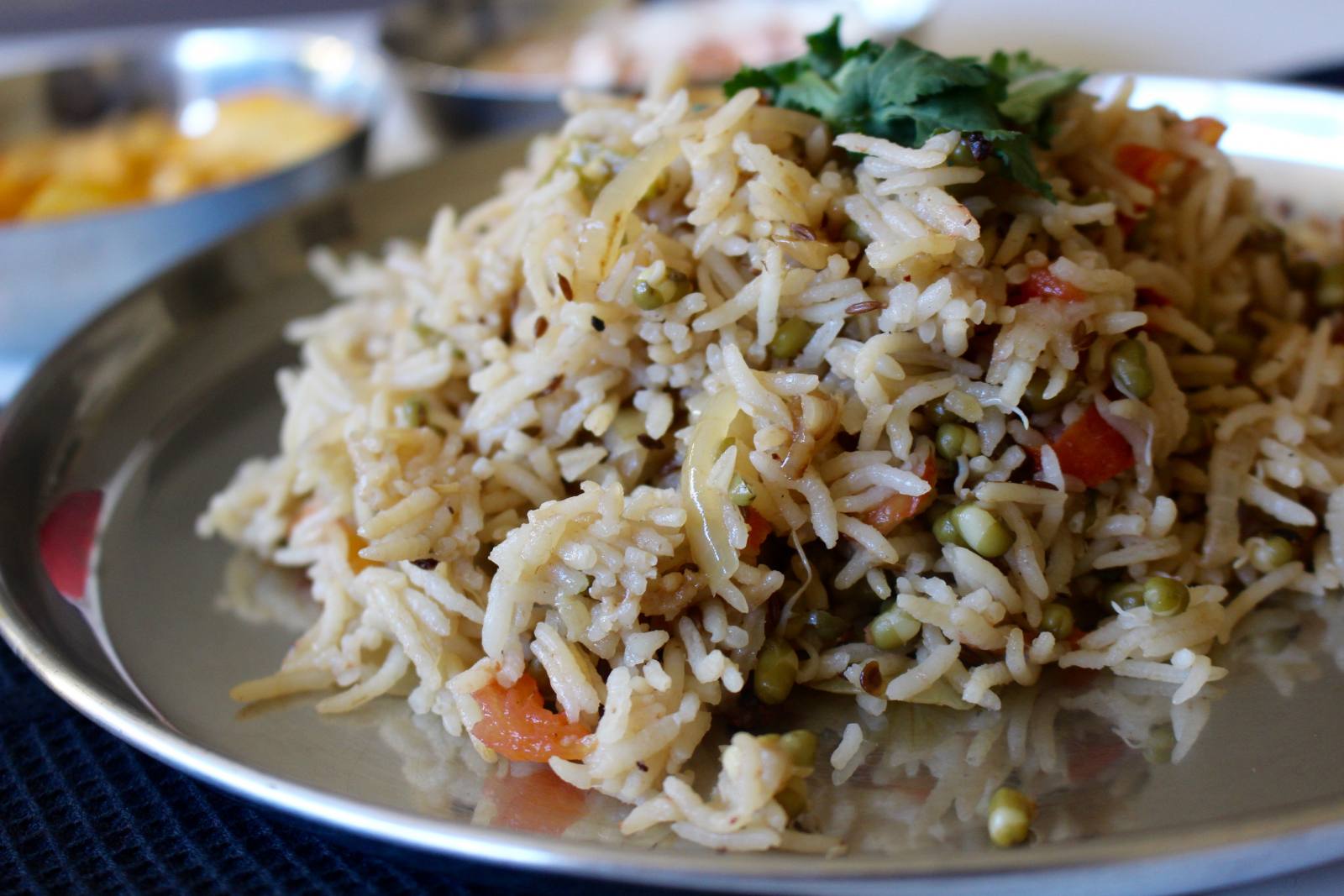 Moong Sprouts Pulao Recipe