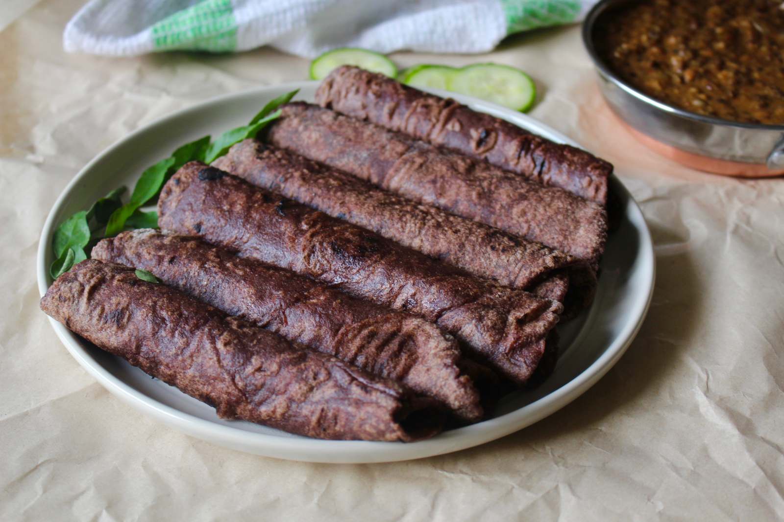 Karnataka Style Ragi Ujju Rotti Recipe