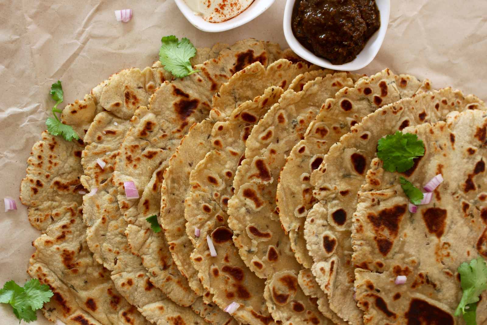 Spicy Yogurt Chapati/Roti Recipe