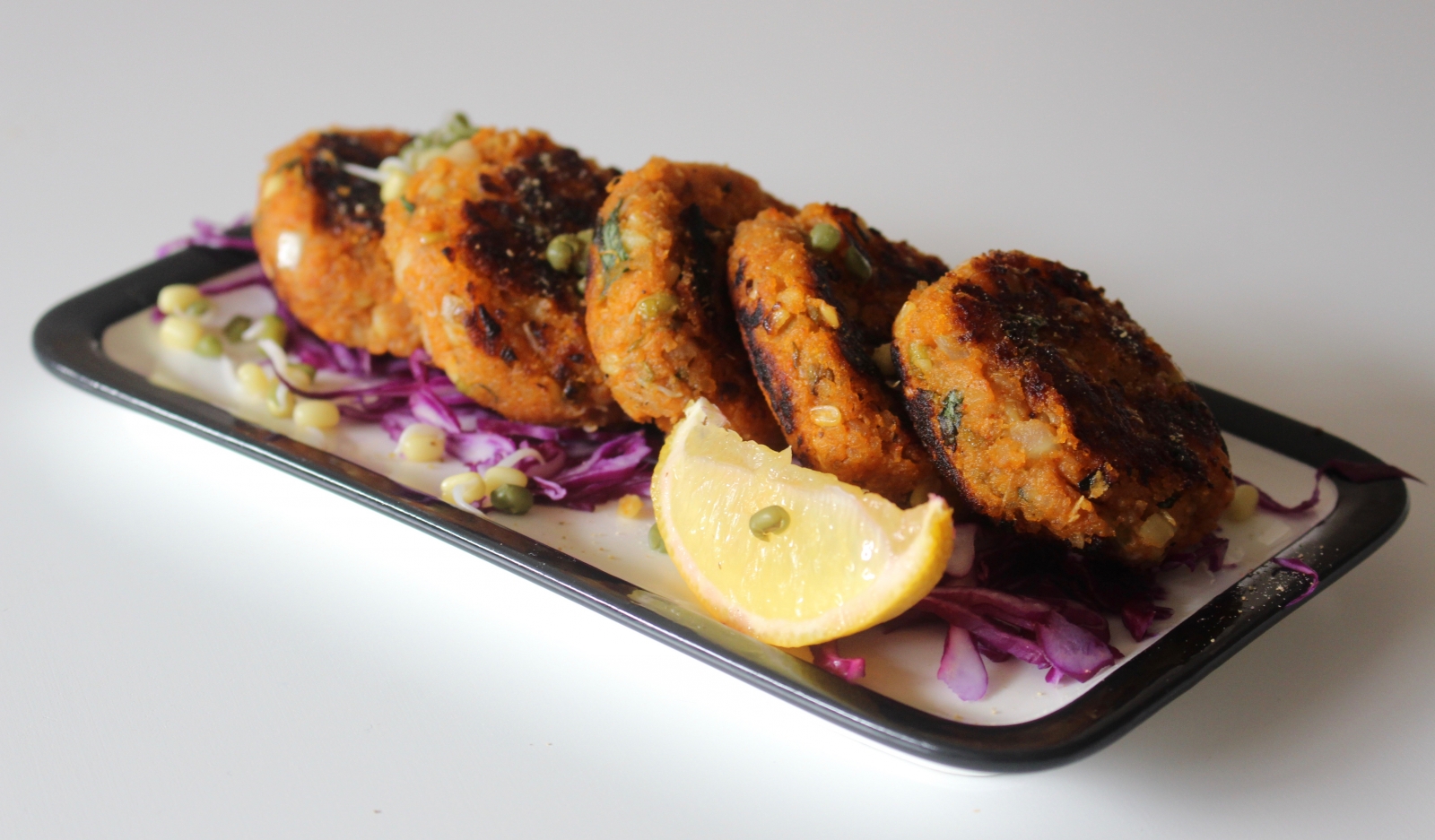 Sweet Potato And Moong Sprouts Cutlet Recipe