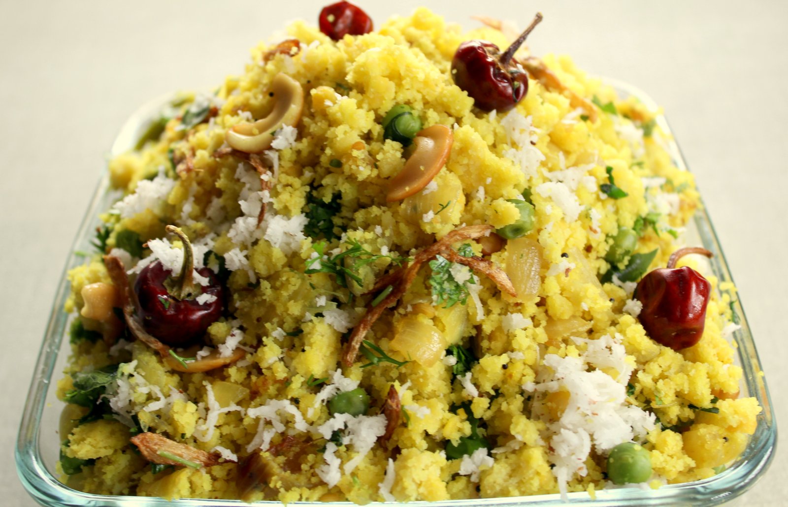 Hesarukaalu Upittu Recipe - Moong Dal Upma