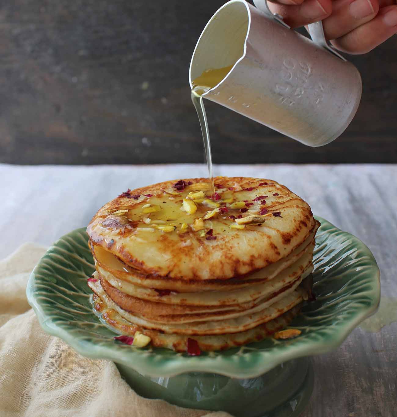 Malpua Recipe with Rabri (A Spiced Indian Pancake with Milk Pudding)