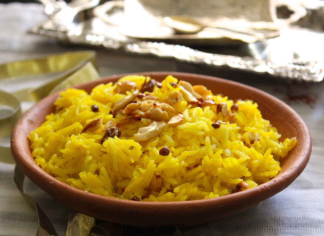 Meethe Chawal Recipe - Zarda Pulao