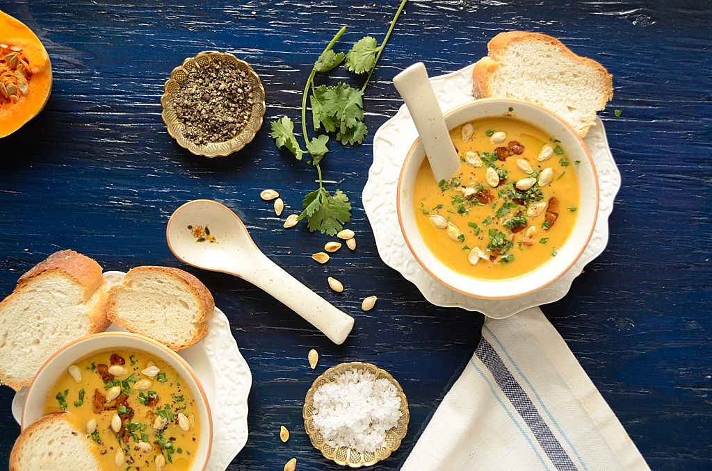 Curried Butternut Squash Soup Recipe