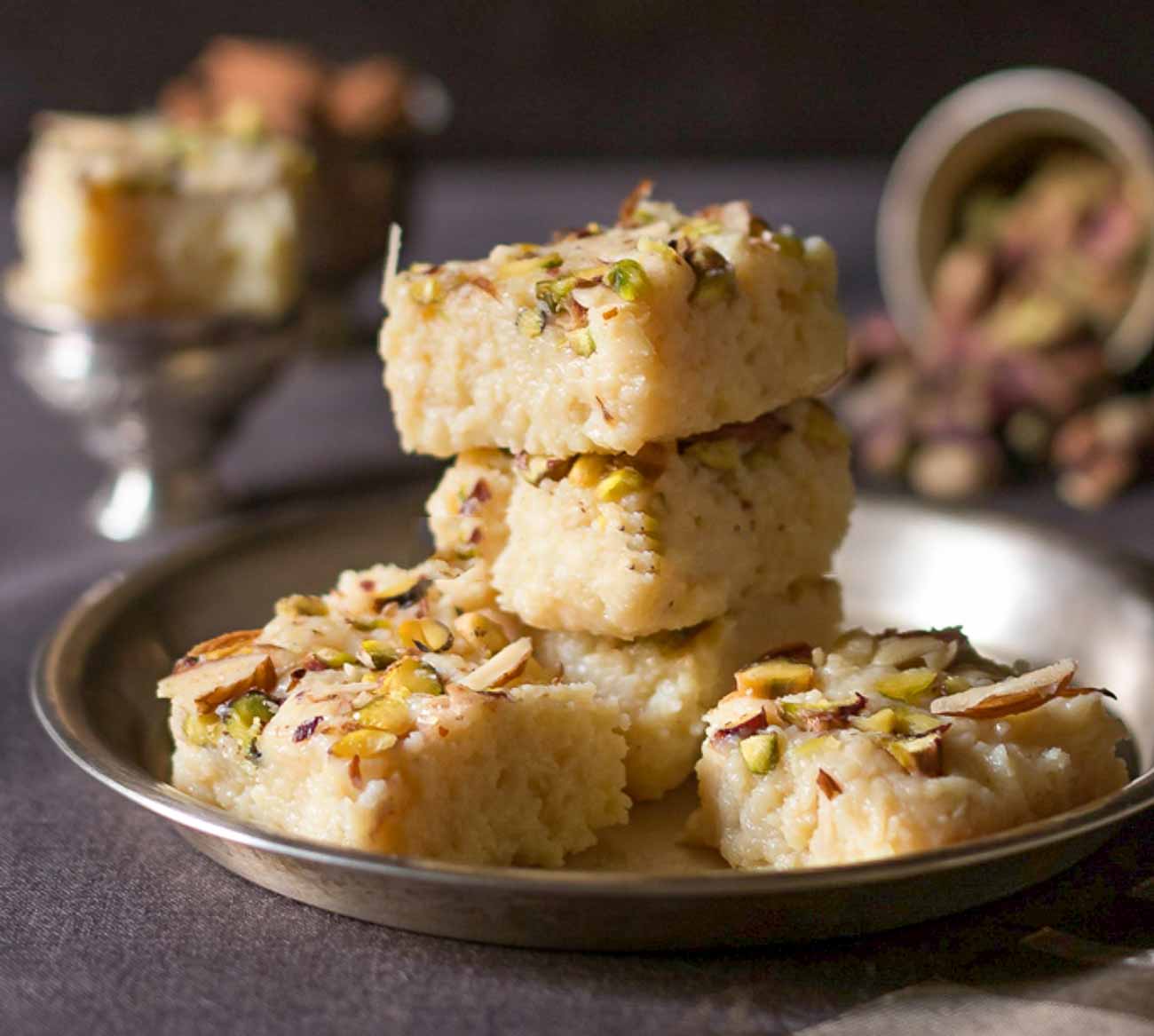 Instant Kalakand Recipe -Indian Festive Sweet Recipe