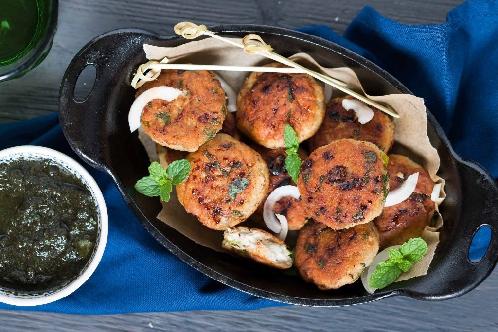 Murgh Aloo Tikki Recipe - Chicken & Potato Tikki Murgh Aloo Tikki Recipe - Chicken & Potato Tikki