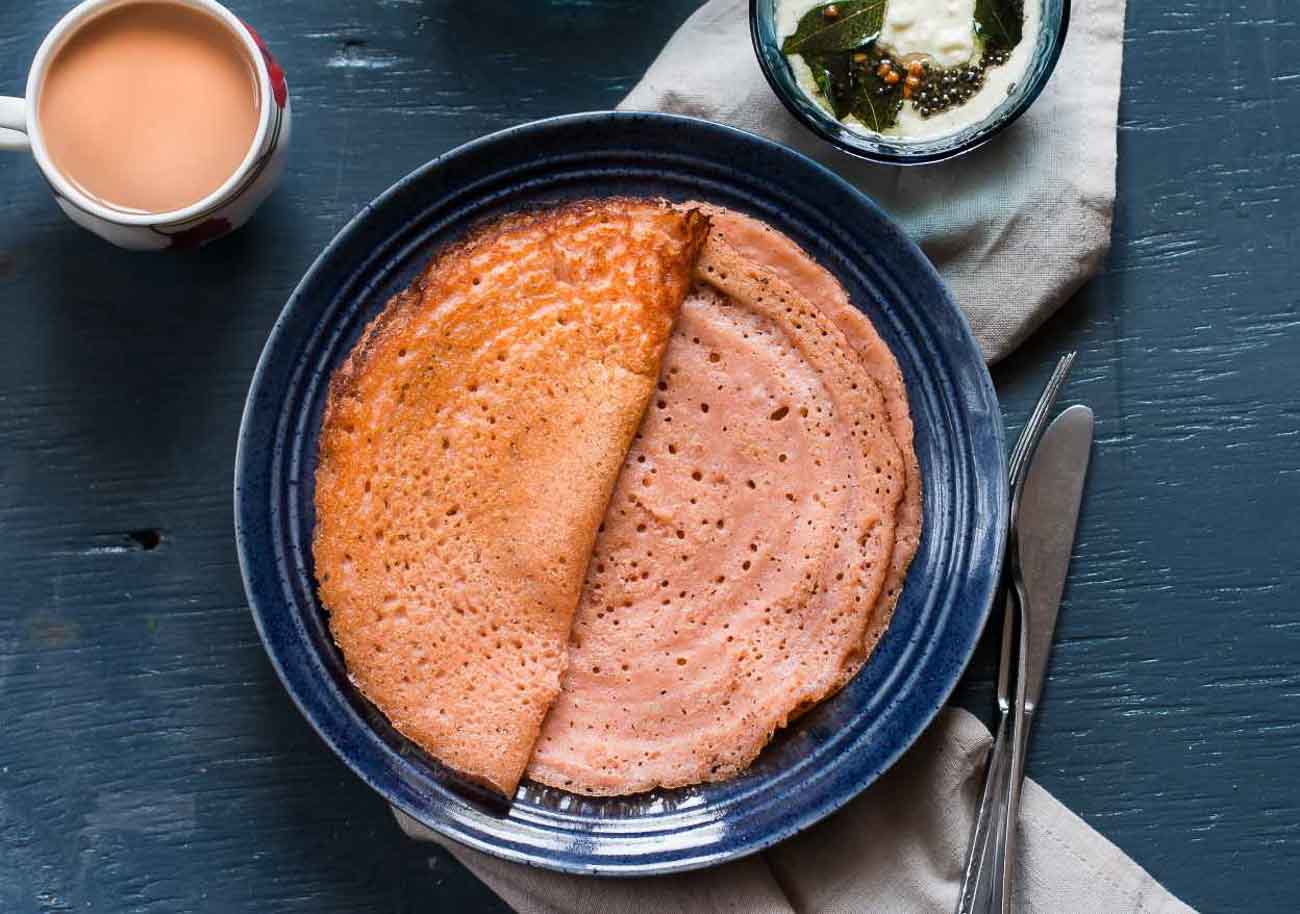 Red Rice Dosa Recipe