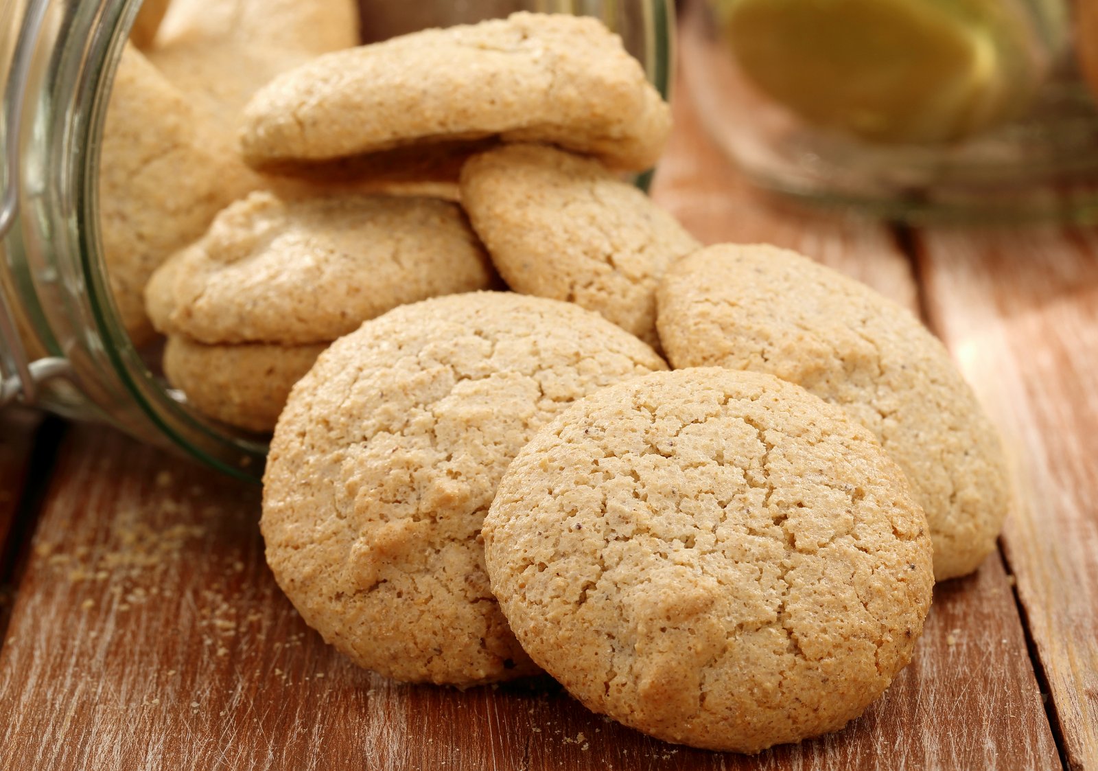 Eggless Wholewheat And Custard Powder Coconut Cookies Recipe