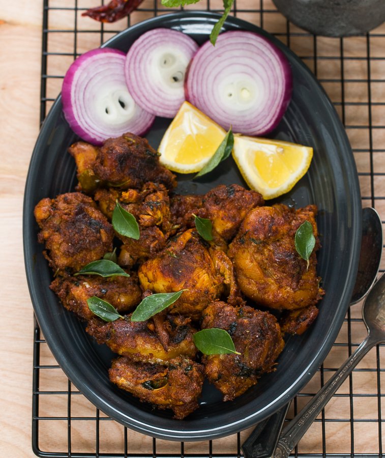 Kongunad Chicken Fry Recipe