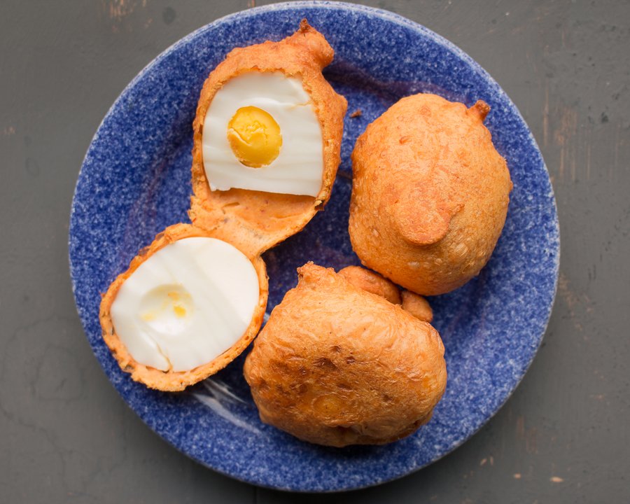 Egg Pakora Recipe - Egg Fritters