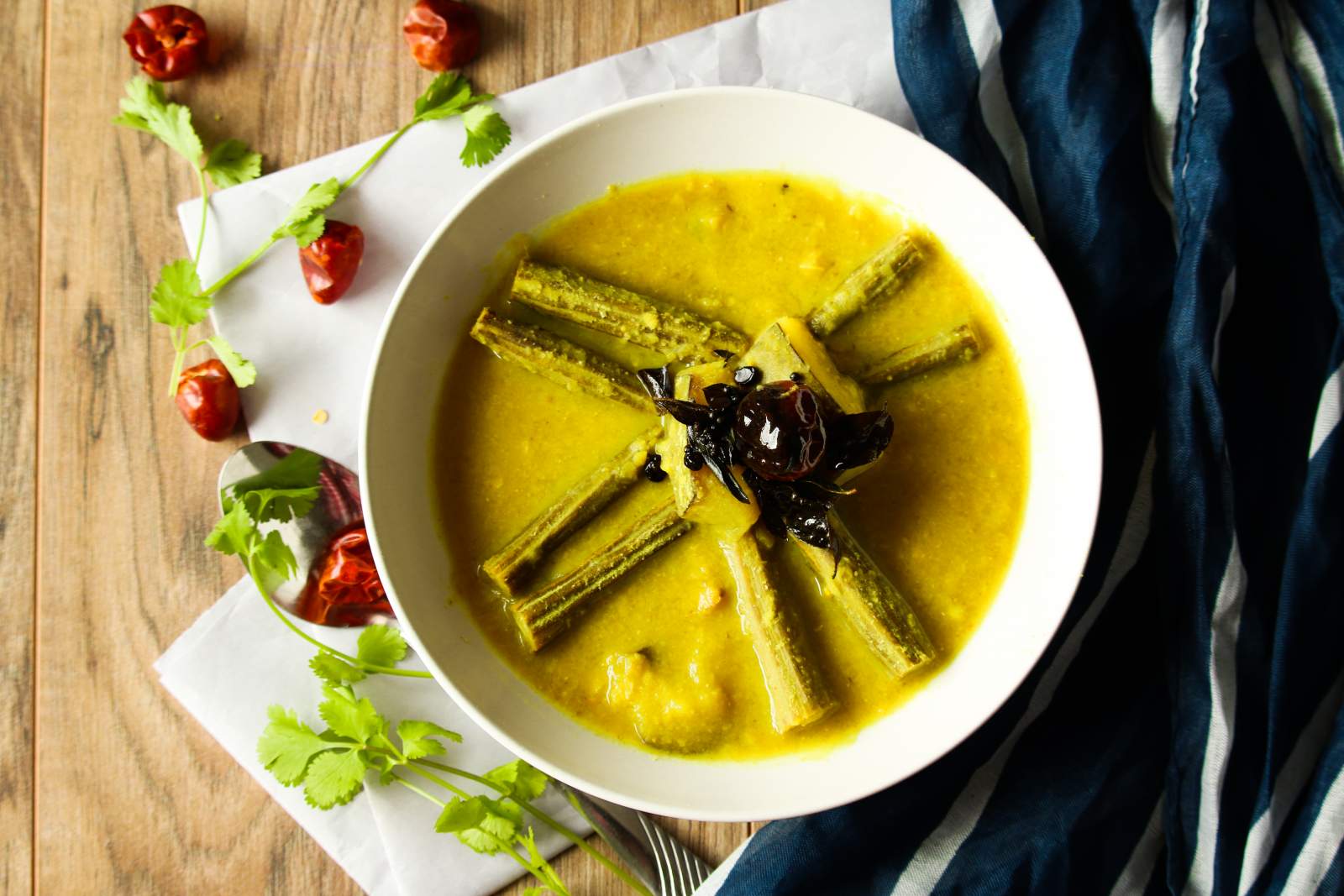 Muringakka Manga Mulakushyam - Mango & Drumstick Kootu Curry