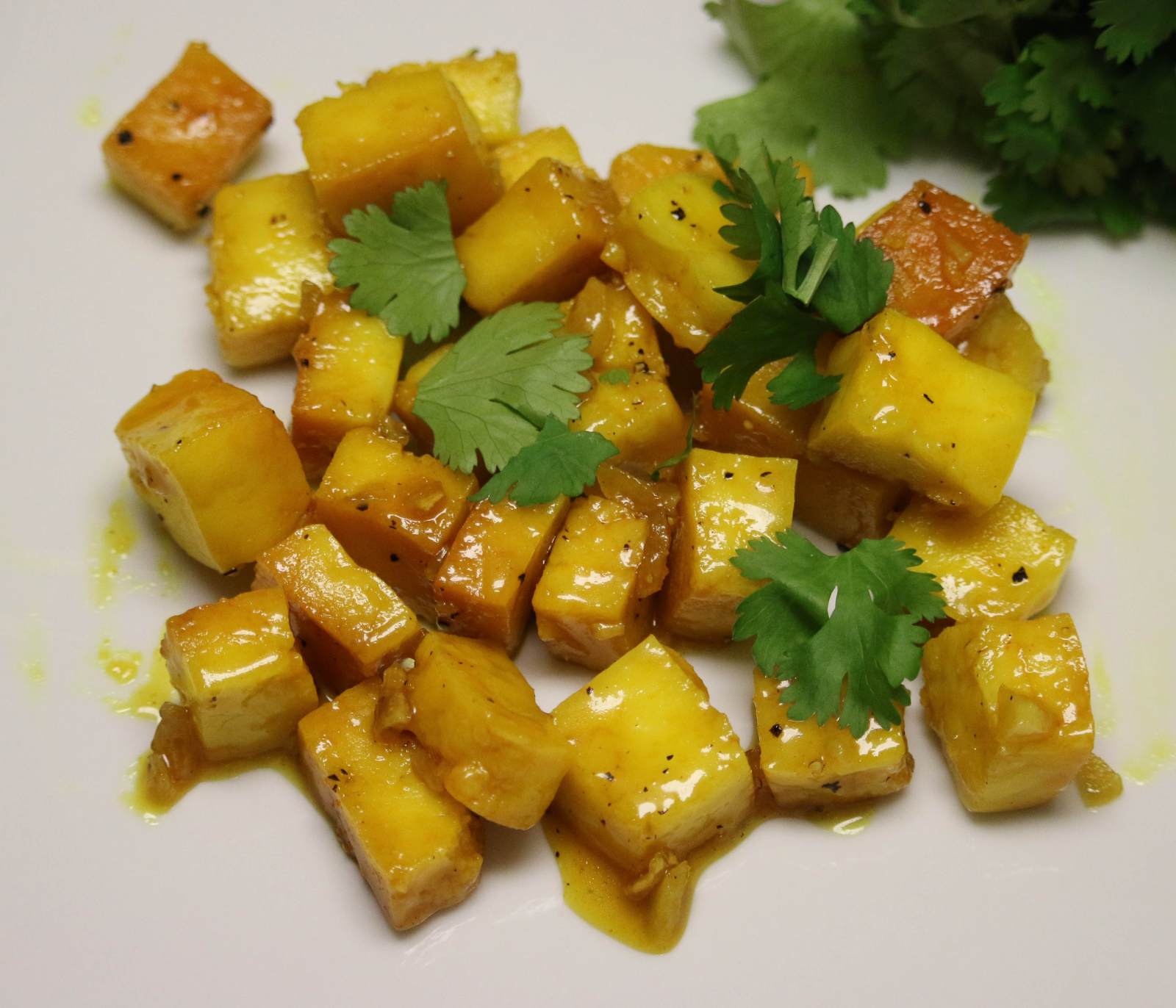 Paneer In Lemon Honey Sauce Recipe