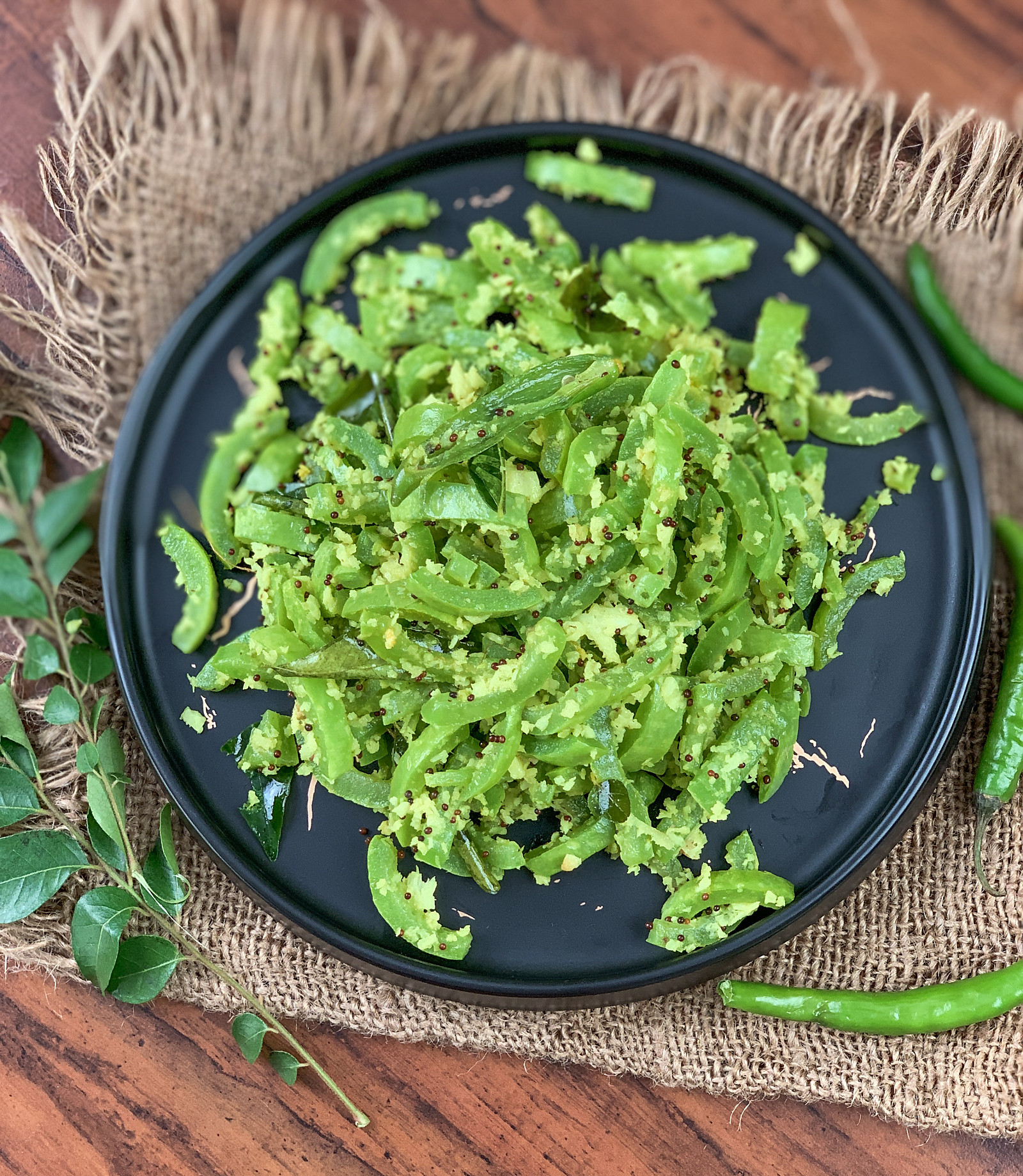 Pudalangai Poriyal Recipe  - Snake Gourd Poriyal Recipe 