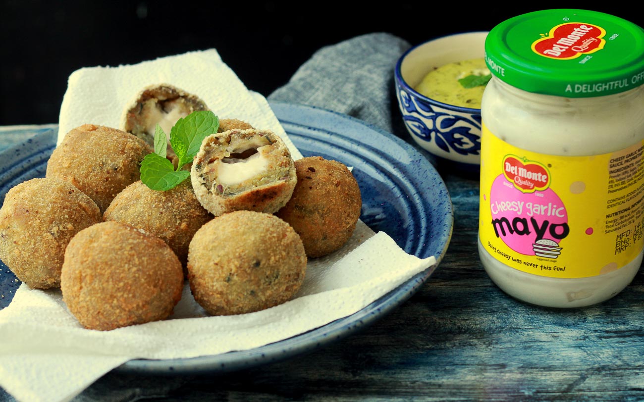 Sweet Potato Balls Recipe Stuffed With Cheesy Garlic Mayo Recipe Sweet Potato Balls Recipe Stuffed With Cheesy Garlic Mayo Recipe