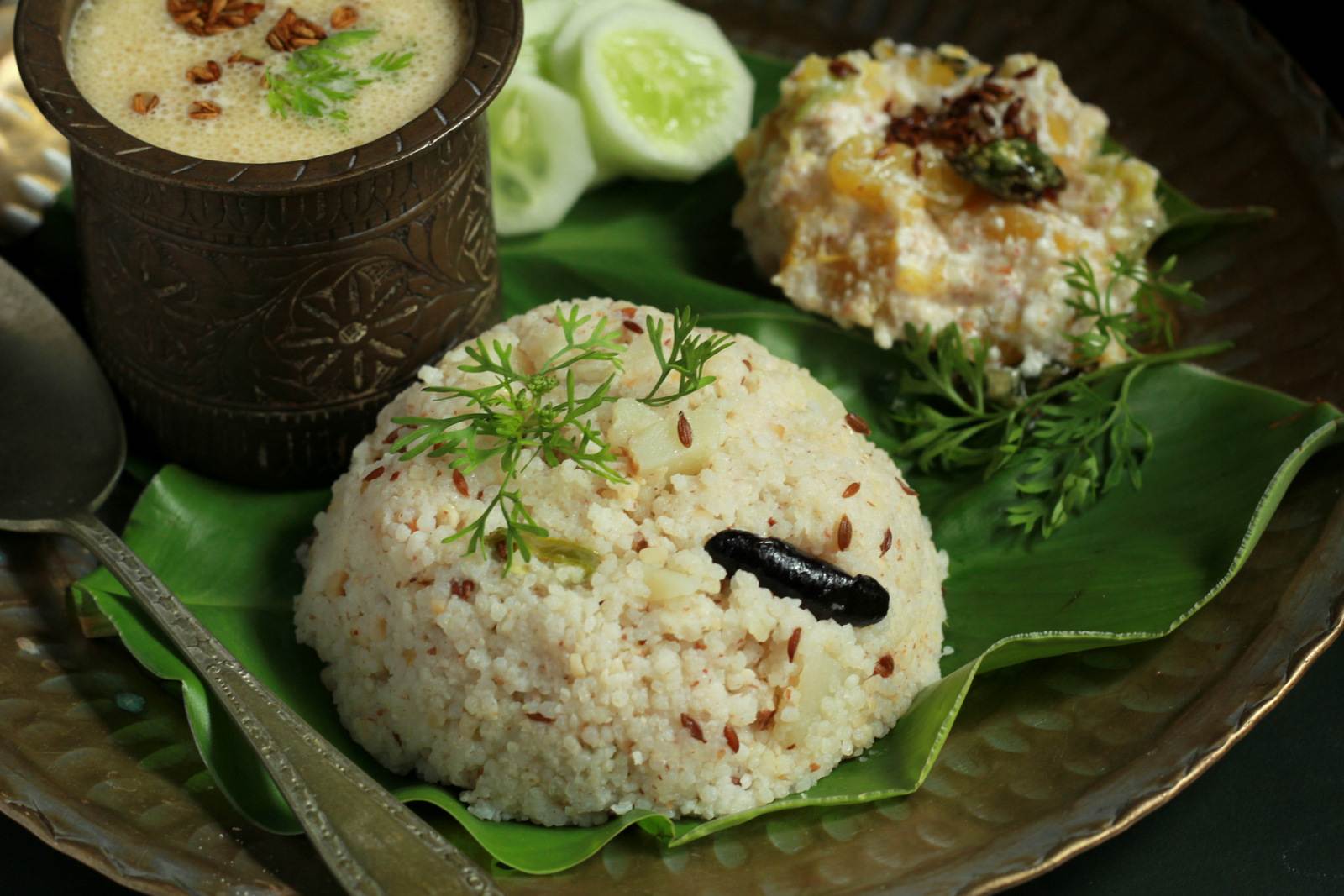 Bhagar Recipe - Maharashtrian Style Spicy Barnyard Millet Pulao
