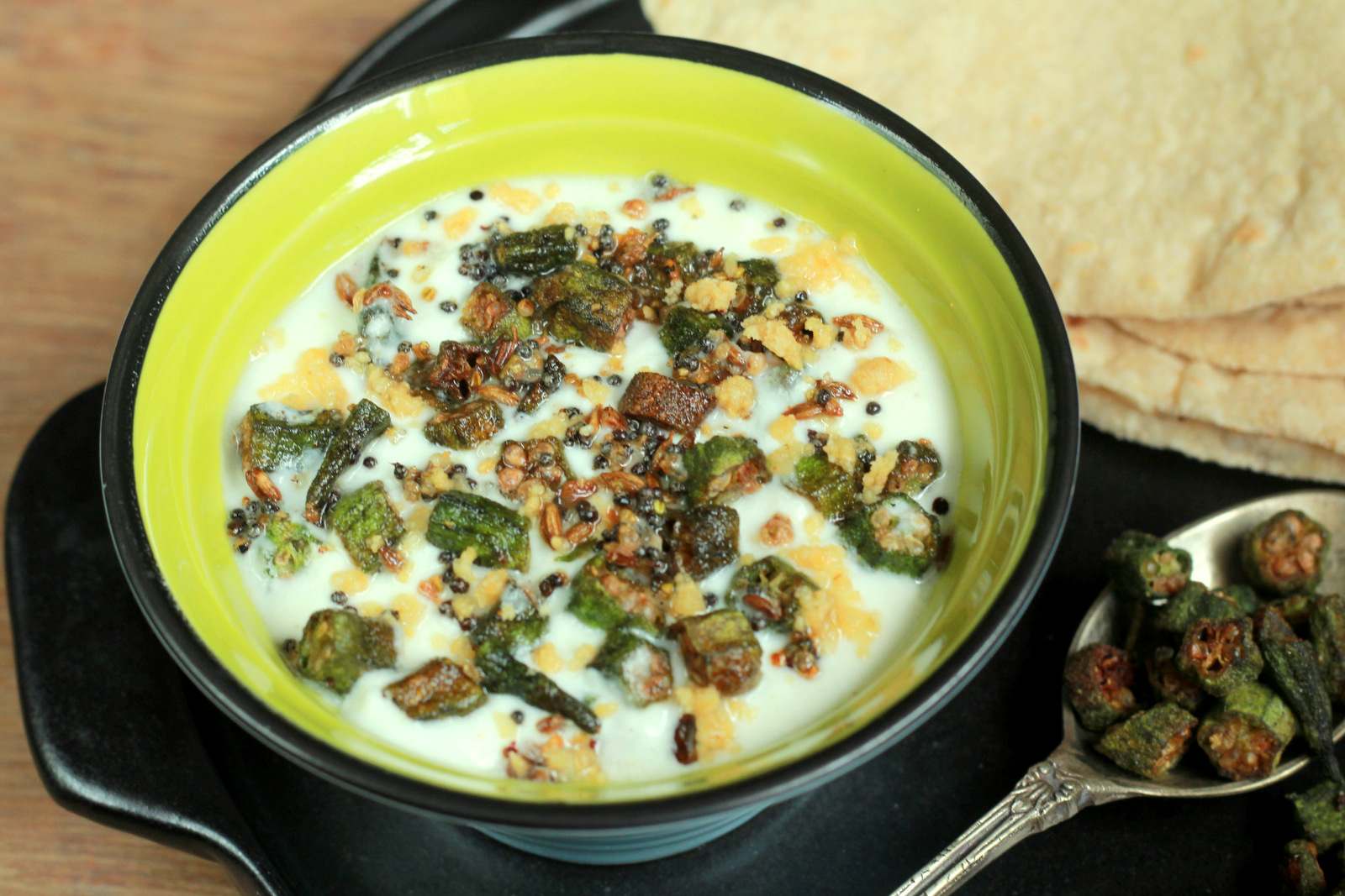 Bhindi Raita Recipe (Okra Salad)