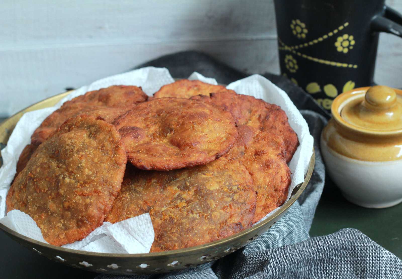 Bhoplyache Gharge Recipe (Maharashtrian Style Sweet Pumpkin Puris) by