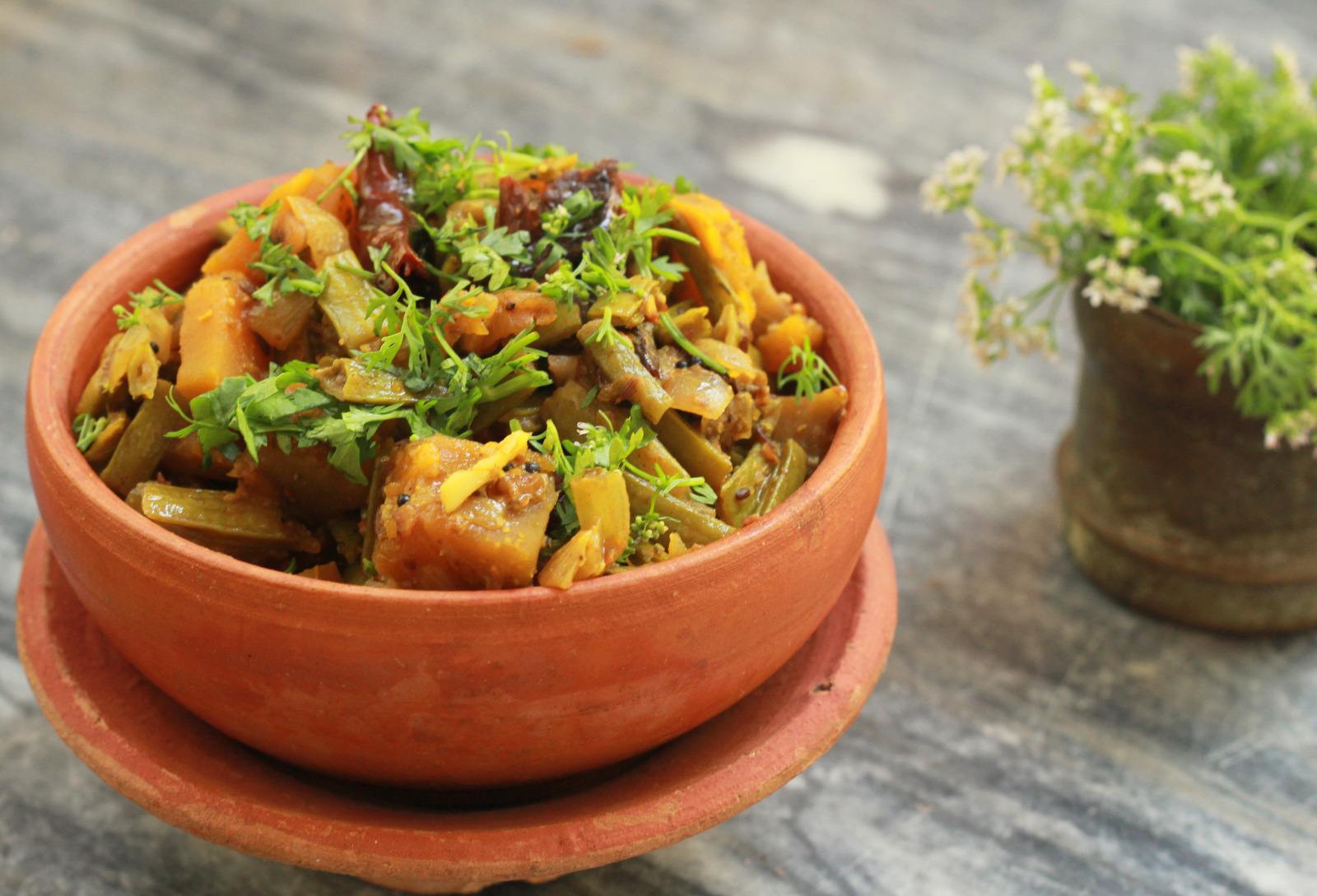 Gavar Pumpkin Sabji Recipe