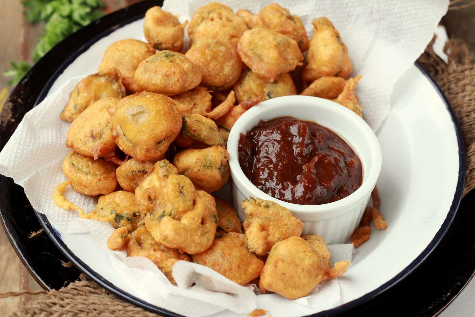 Gilka Bhajji Recipe-Silk Squash Fritters