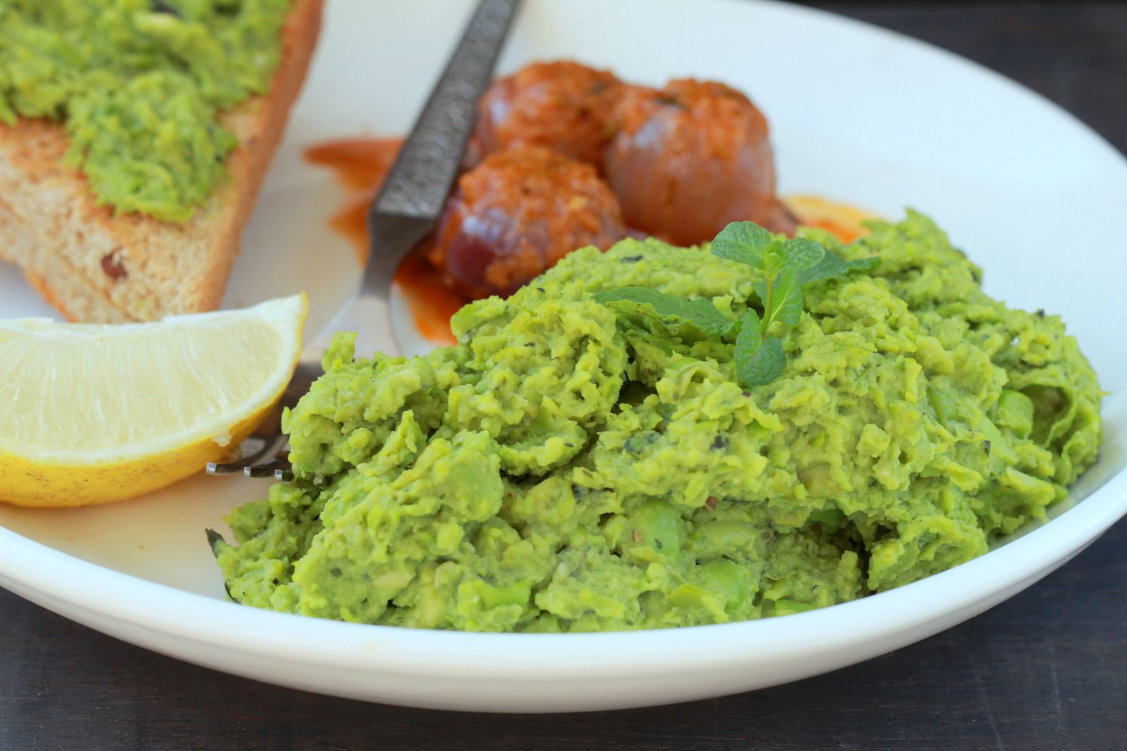 Mashed Peas Recipe