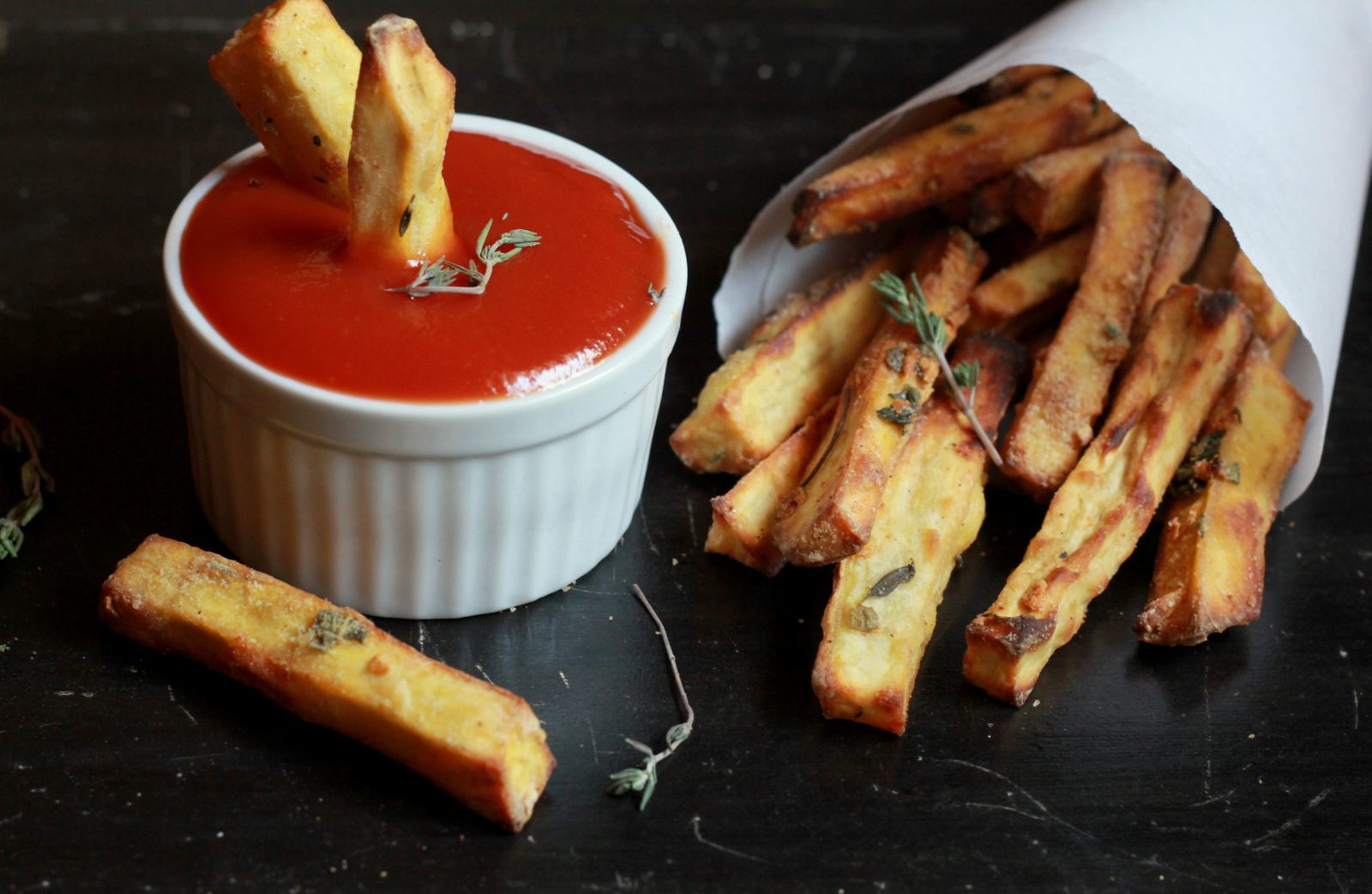 Oven Baked Sweet Potato Fries Recipe