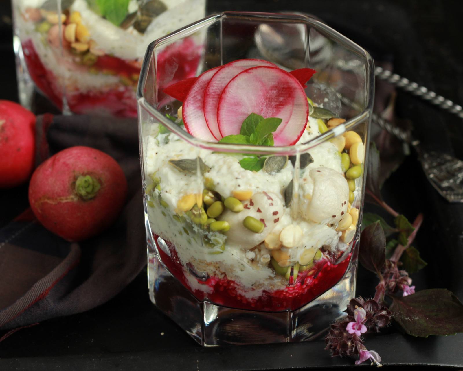 Savoury Yogurt Parfait Recipe