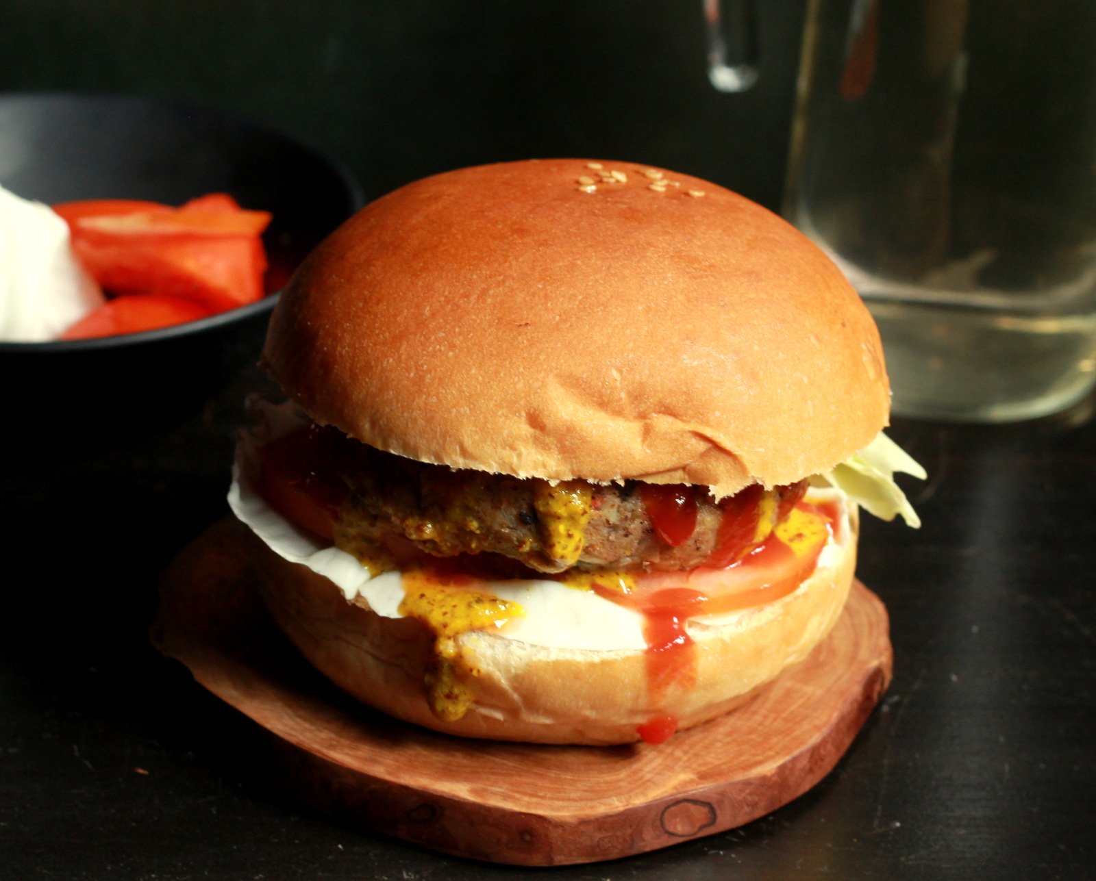 Vegan Burger Recipe With Beans And Tofu Patty