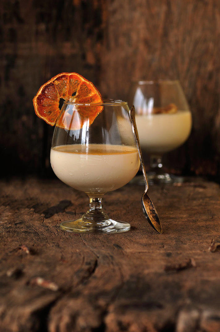 Burnt Orange Panna Cotta Recipe Burnt Orange Panna Cotta Recipe